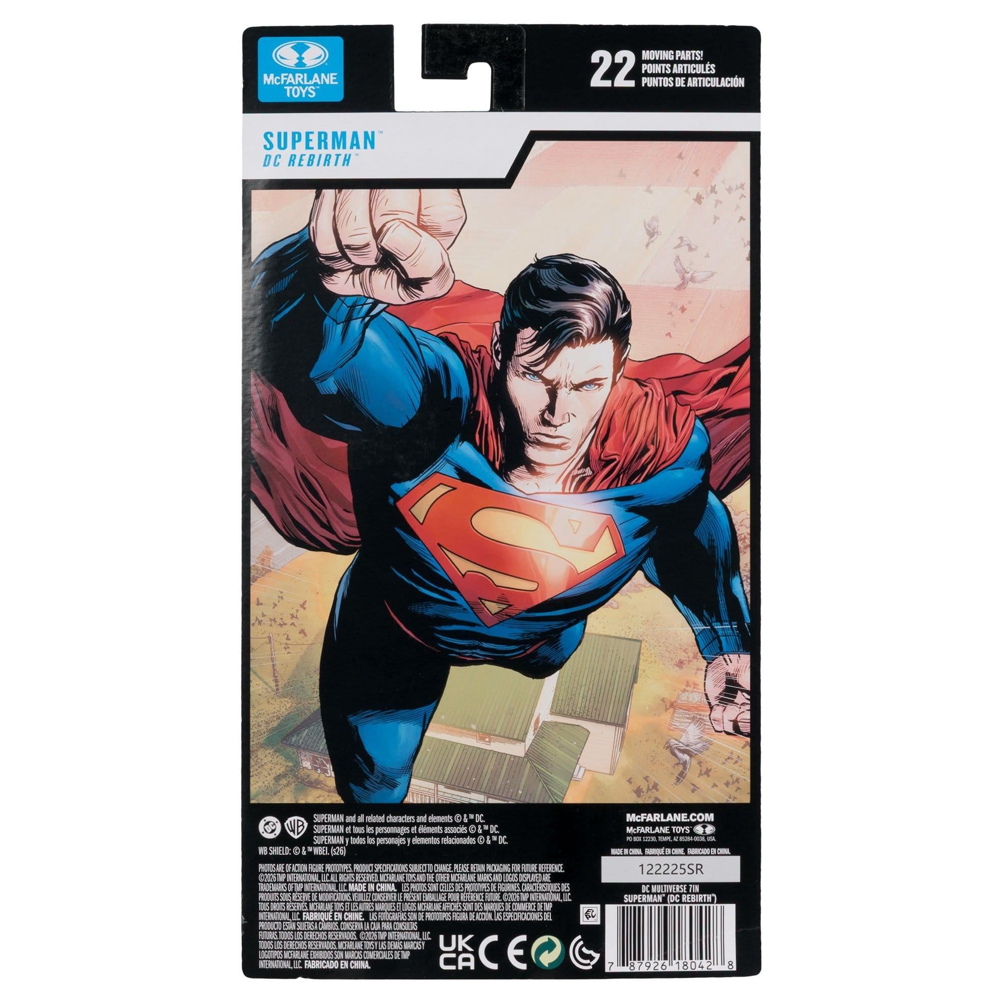 DC Multiverse: Superman (Rebirth) (Blister Card)-Actionfiguren-McFarlane Toys-Mighty Underground