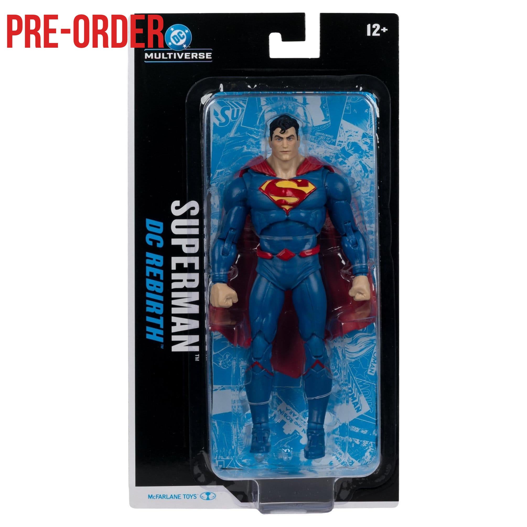 DC Multiverse: Superman (Rebirth) (Blister Card)-Actionfiguren-McFarlane Toys-Mighty Underground