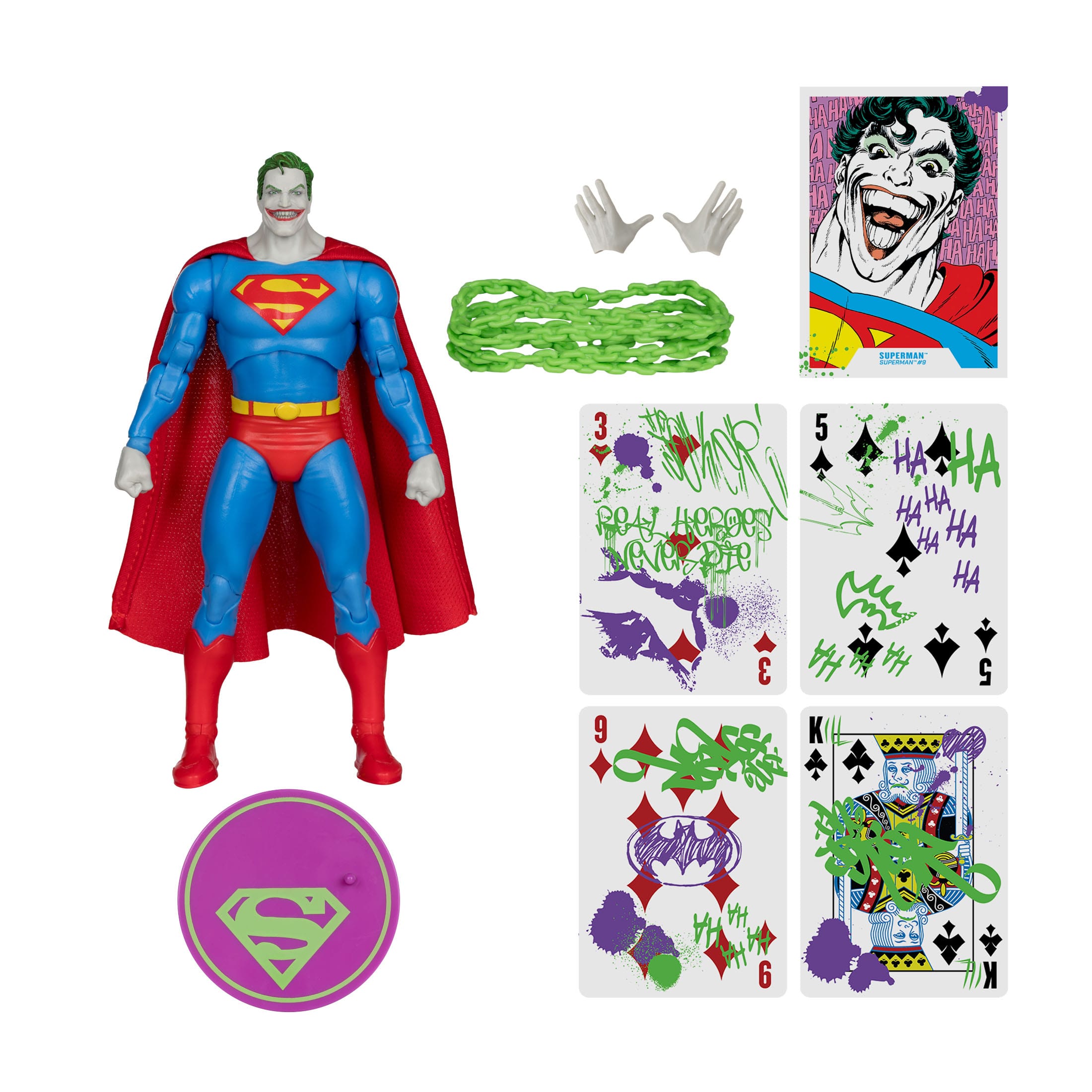 DC Multiverse: Superman (Superman #9, Jokerized)-Actionfiguren-McFarlane Toys-Mighty Underground