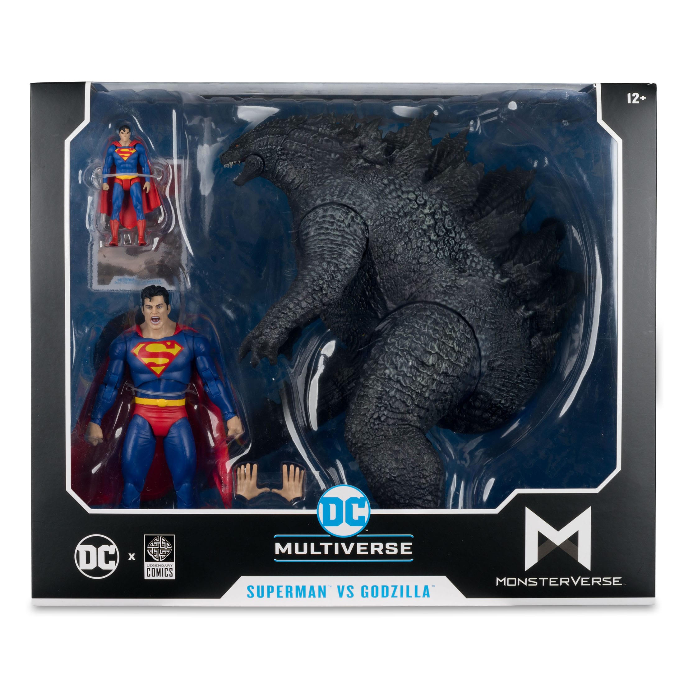 DC Multiverse: Superman VS. Godzilla (Justice League Monsterverse) - 2-Pack-Actionfiguren-McFarlane Toys-Mighty Underground