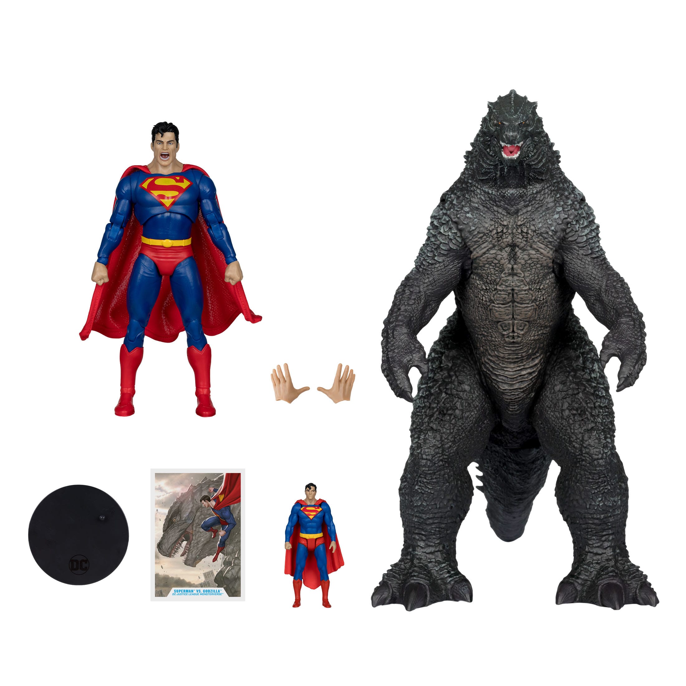 DC Multiverse: Superman VS. Godzilla (Justice League Monsterverse) - 2-Pack-Actionfiguren-McFarlane Toys-Mighty Underground
