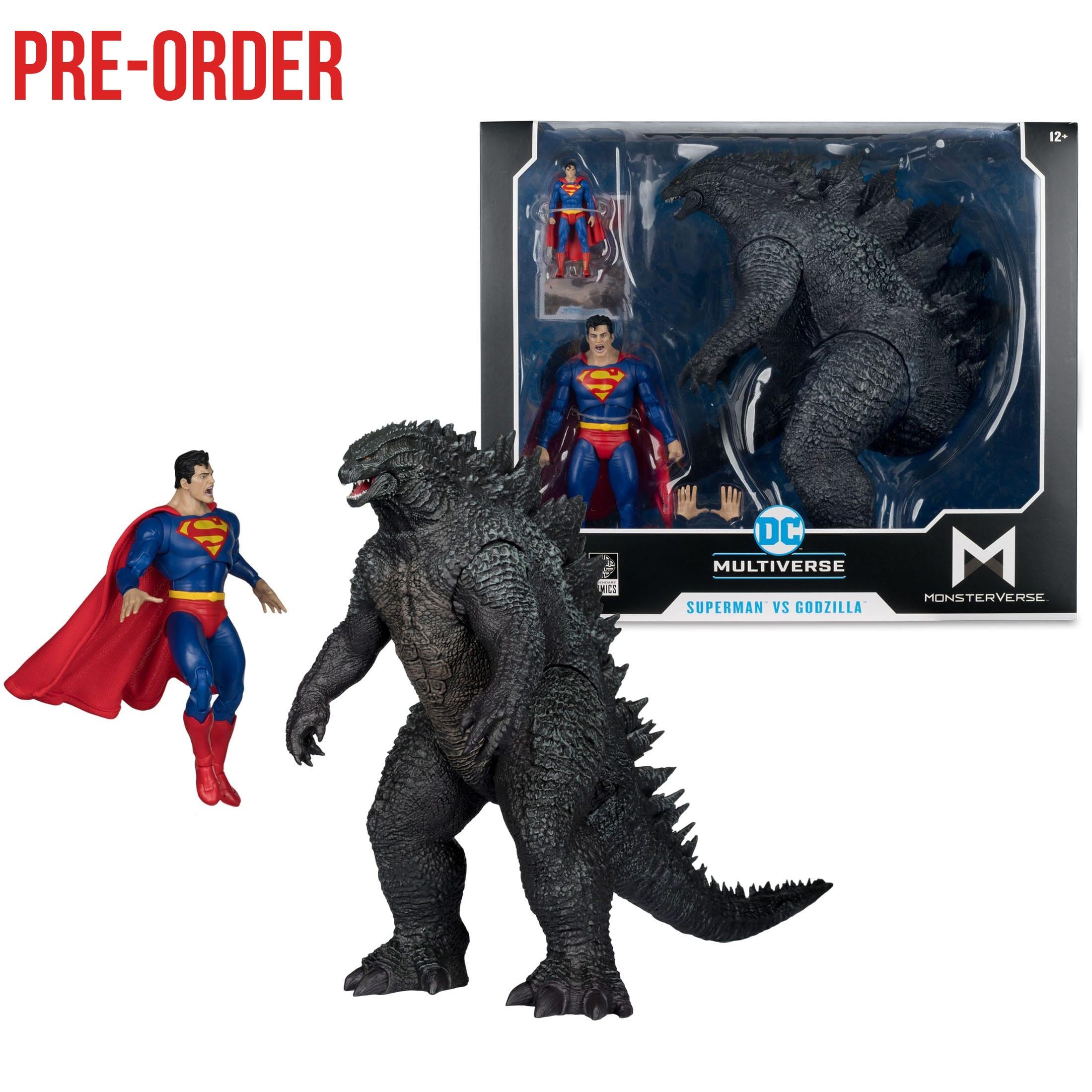 DC Multiverse: Superman VS. Godzilla (Justice League Monsterverse) - 2-Pack-Actionfiguren-McFarlane Toys-Mighty Underground
