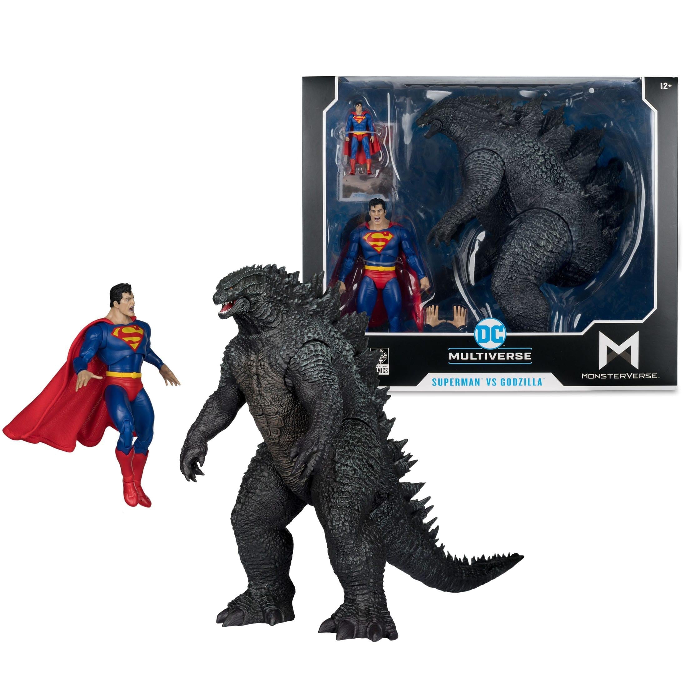 DC Multiverse: Superman VS. Godzilla (Justice League Monsterverse) - 2-Pack-Actionfiguren-McFarlane Toys-Mighty Underground