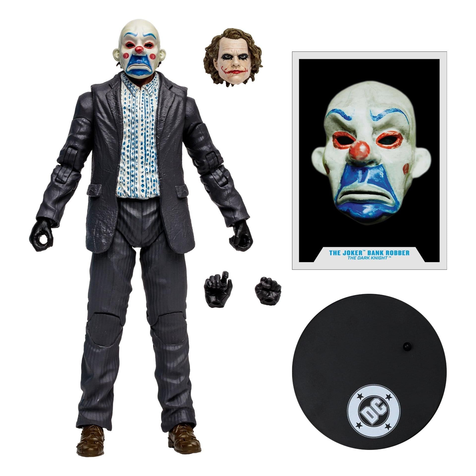 DC Multiverse: The Joker (Bank Robber) (The Dark Knight) (Vault Collection)-Actionfiguren-McFarlane Toys-Mighty Underground