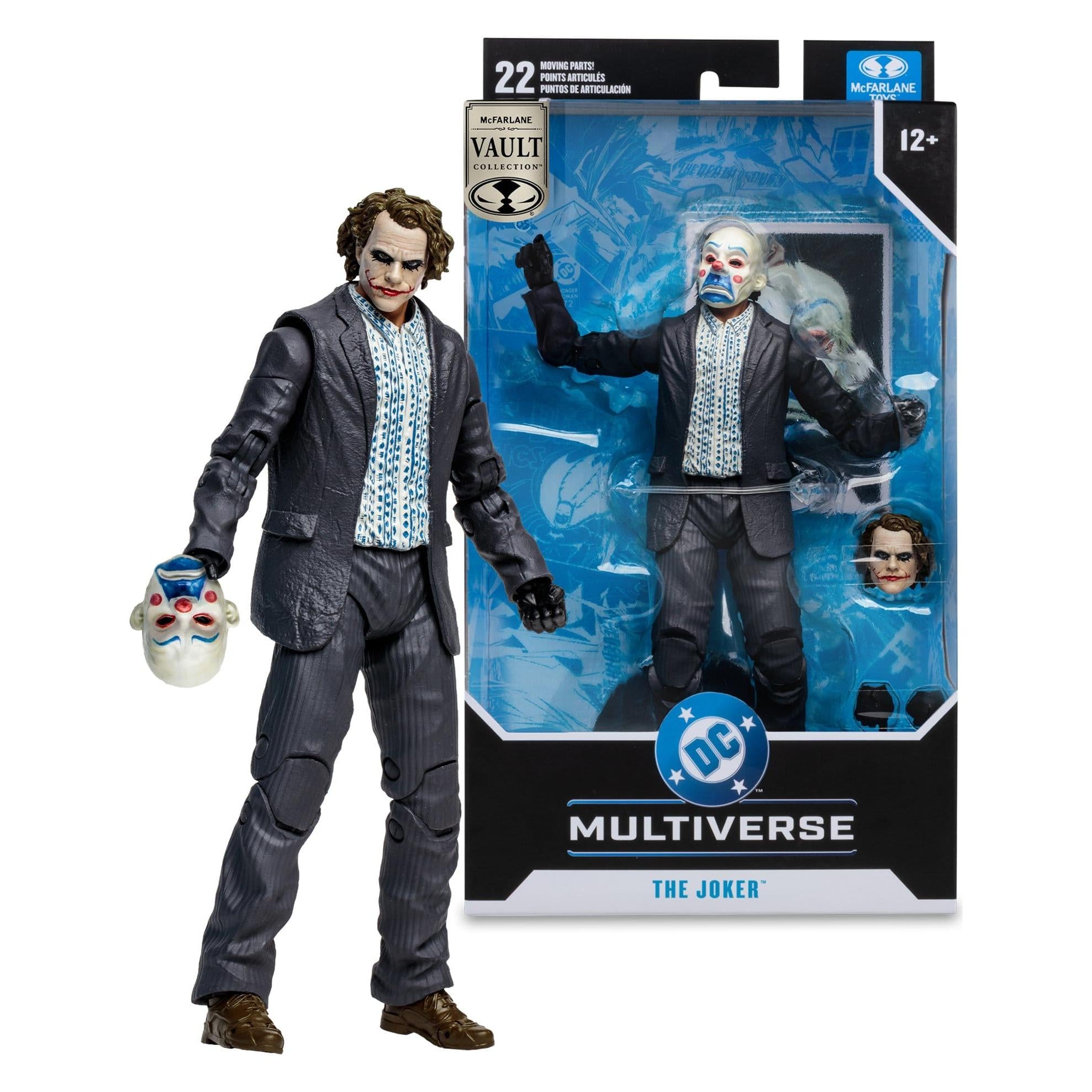 DC Multiverse: The Joker (Bank Robber) (The Dark Knight) (Vault Collection)-Actionfiguren-McFarlane Toys-Mighty Underground