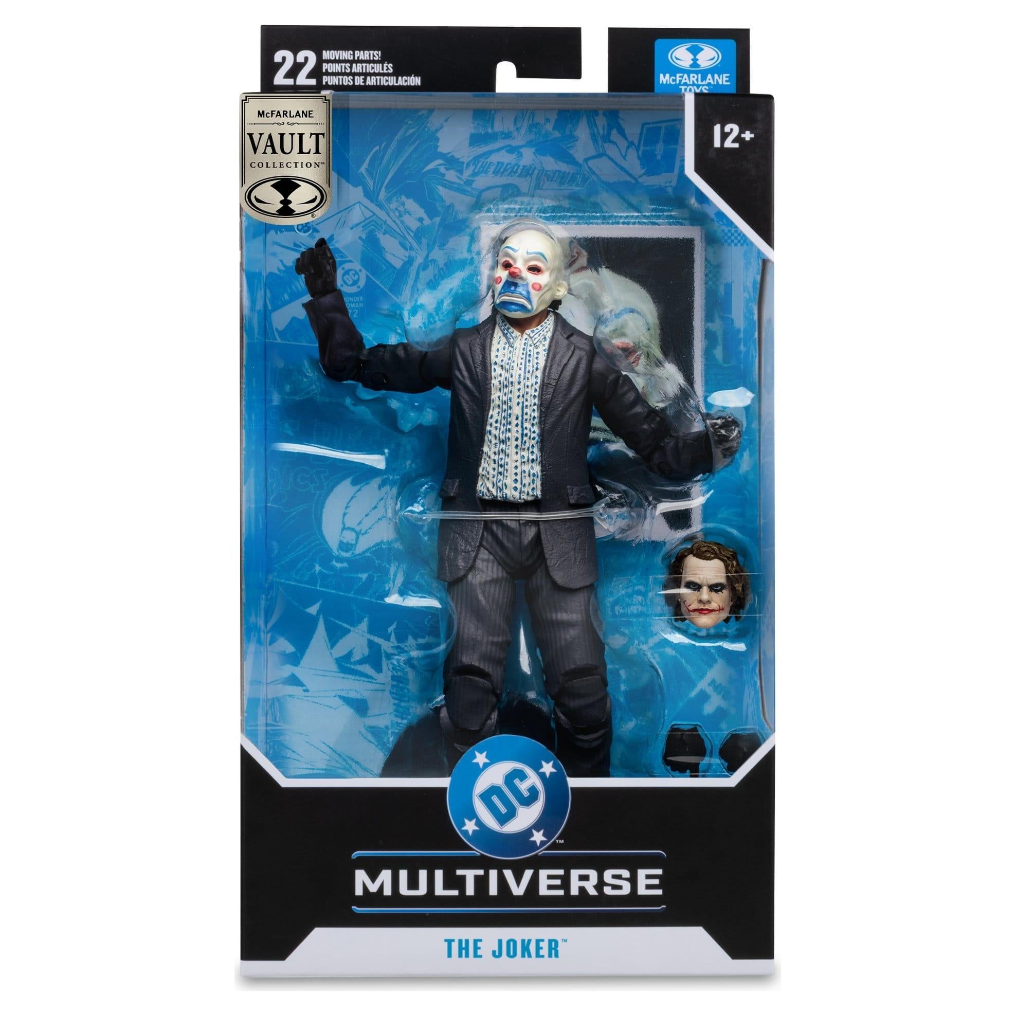 DC Multiverse: The Joker (Bank Robber) (The Dark Knight) (Vault Collection)-Actionfiguren-McFarlane Toys-Mighty Underground