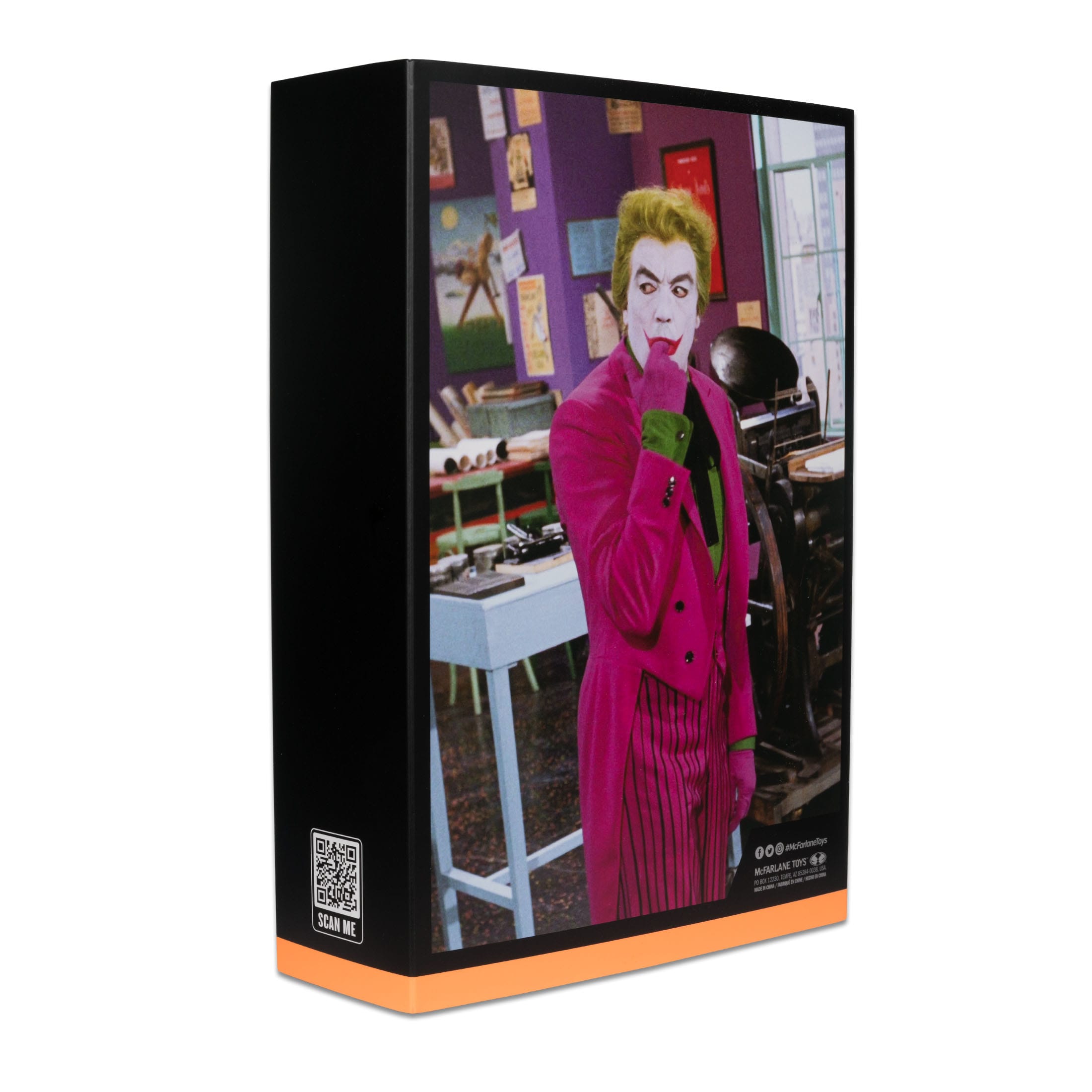 DC Multiverse: The Joker (Classic TV Series, Blacklight Edition)-Actionfiguren-McFarlane Toys-Mighty Underground