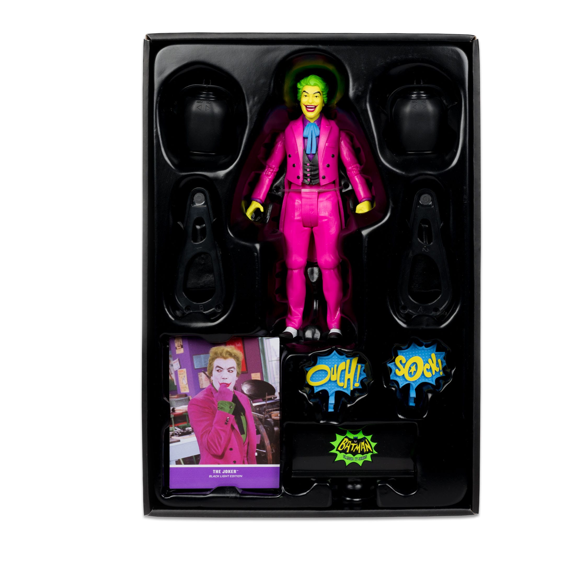DC Multiverse: The Joker (Classic TV Series, Blacklight Edition)-Actionfiguren-McFarlane Toys-Mighty Underground