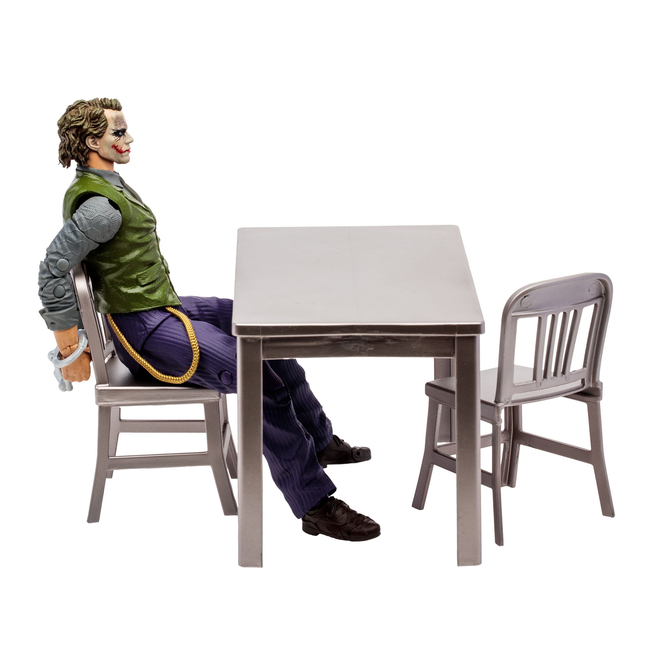 DC Multiverse: The Joker (The Dark Knight, Jail Cell Variant)-Actionfiguren-McFarlane Toys-Mighty Underground