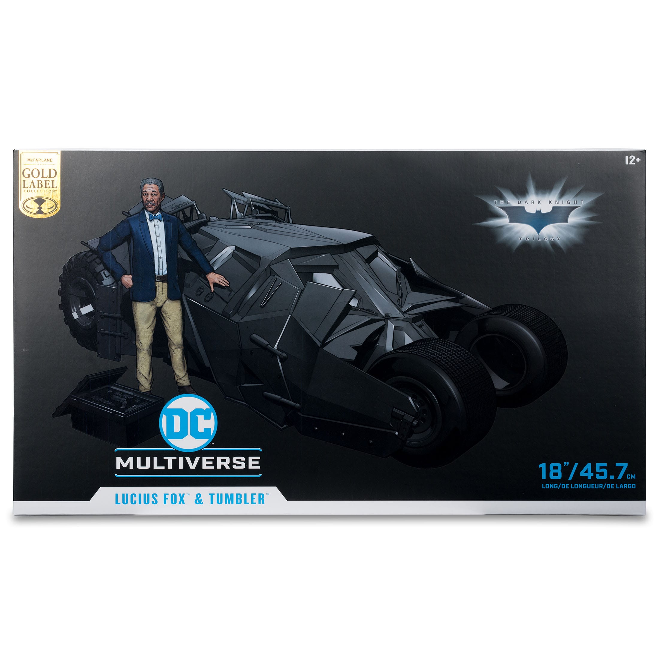 DC Multiverse: Tumbler & Lucius Fox (The Dark Knight)-Actionfiguren-McFarlane Toys-Mighty Underground