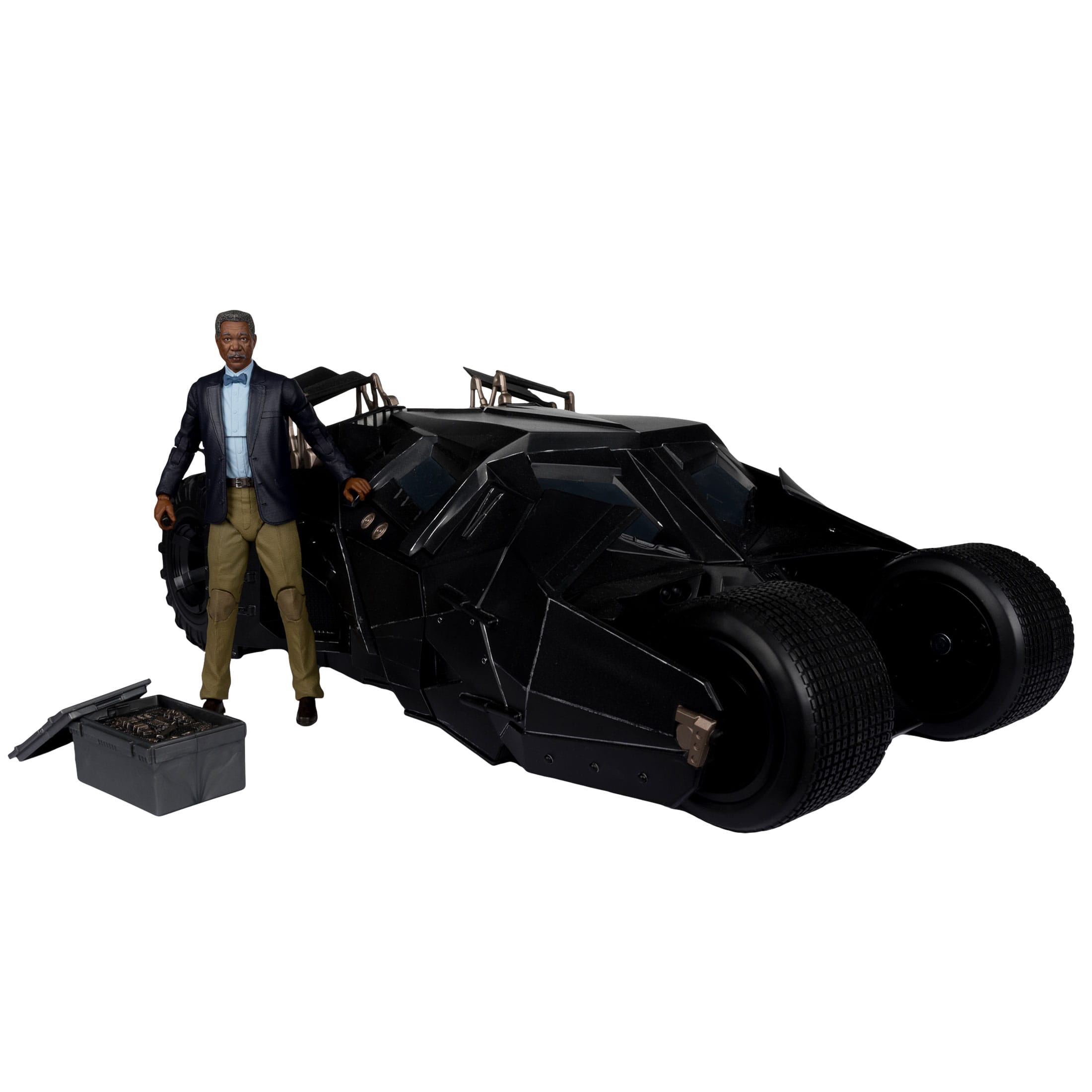 DC Multiverse: Tumbler & Lucius Fox (The Dark Knight)-Actionfiguren-McFarlane Toys-Mighty Underground