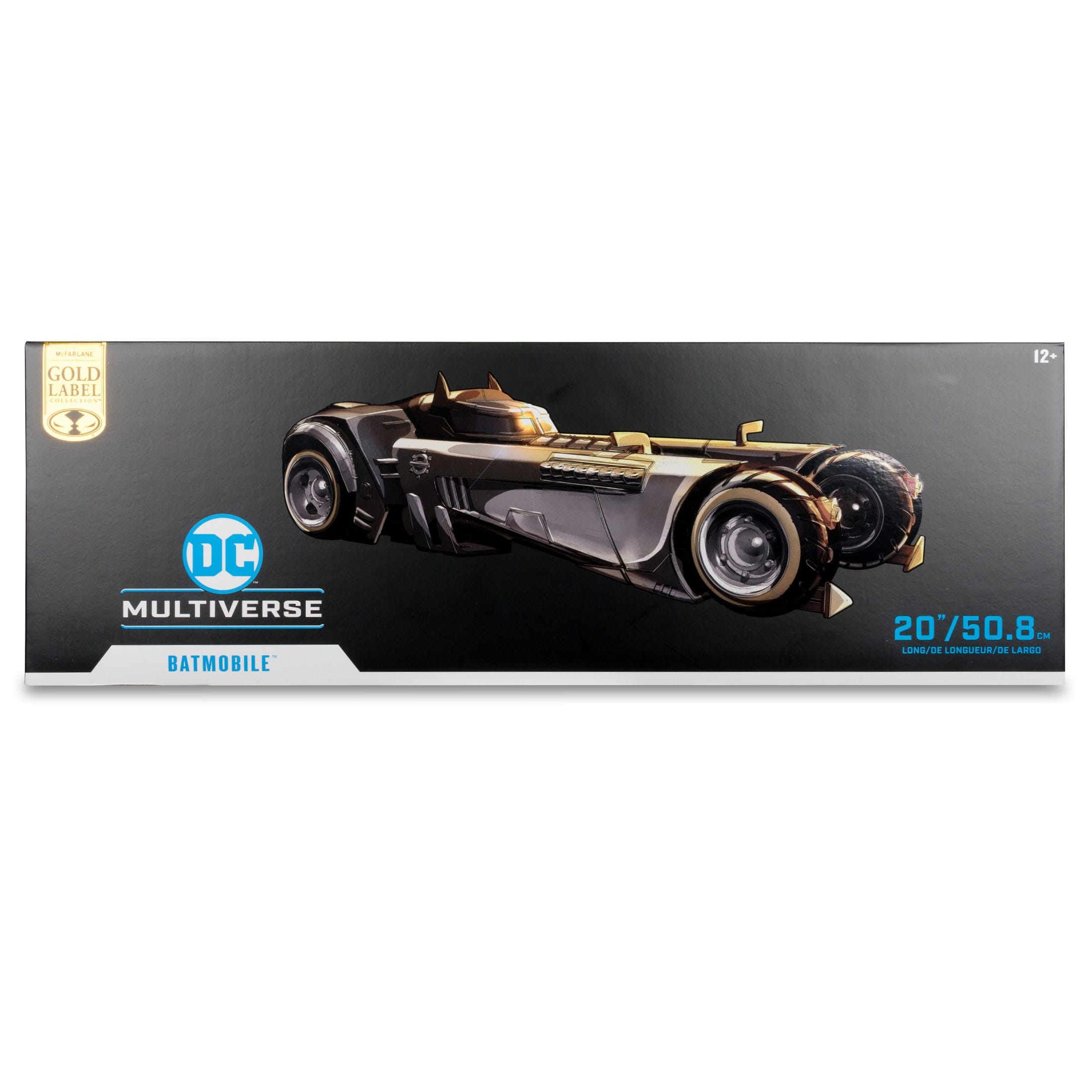 DC Multiverse: White Knight Batmobile (Gold Label)-Actionfiguren-McFarlane Toys-Mighty Underground