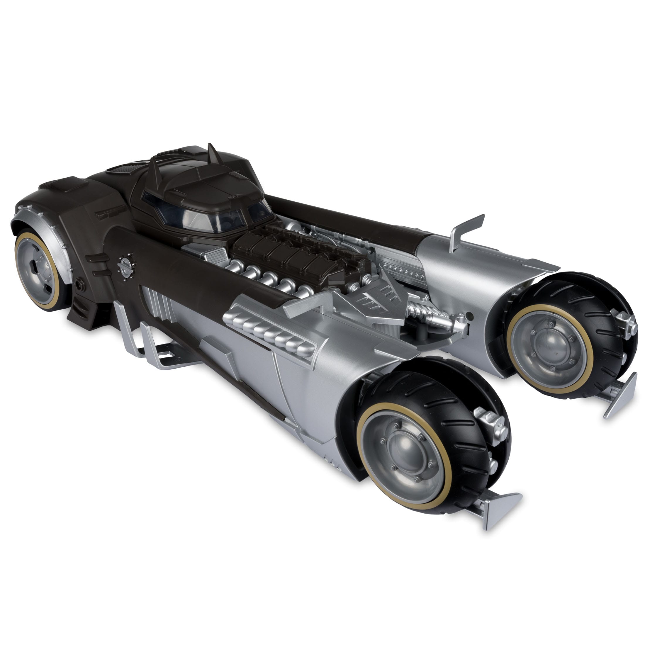 DC Multiverse: White Knight Batmobile (Gold Label)-Actionfiguren-McFarlane Toys-Mighty Underground