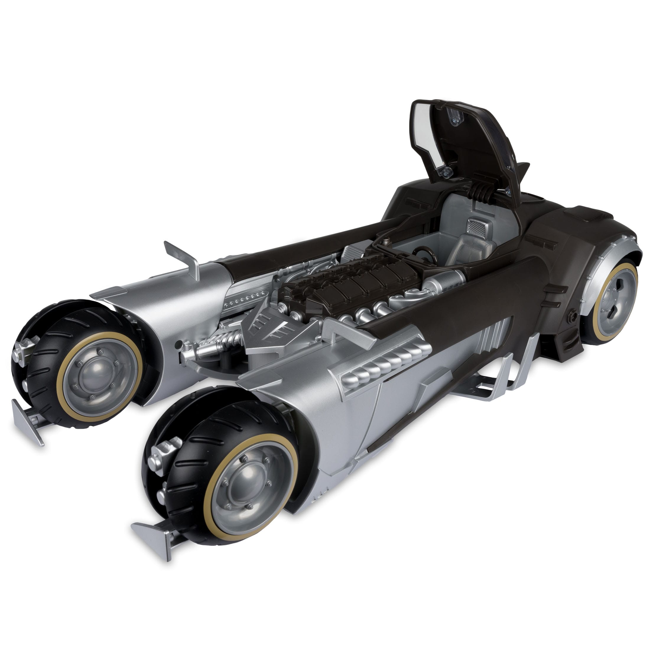 DC Multiverse: White Knight Batmobile (Gold Label)-Actionfiguren-McFarlane Toys-Mighty Underground