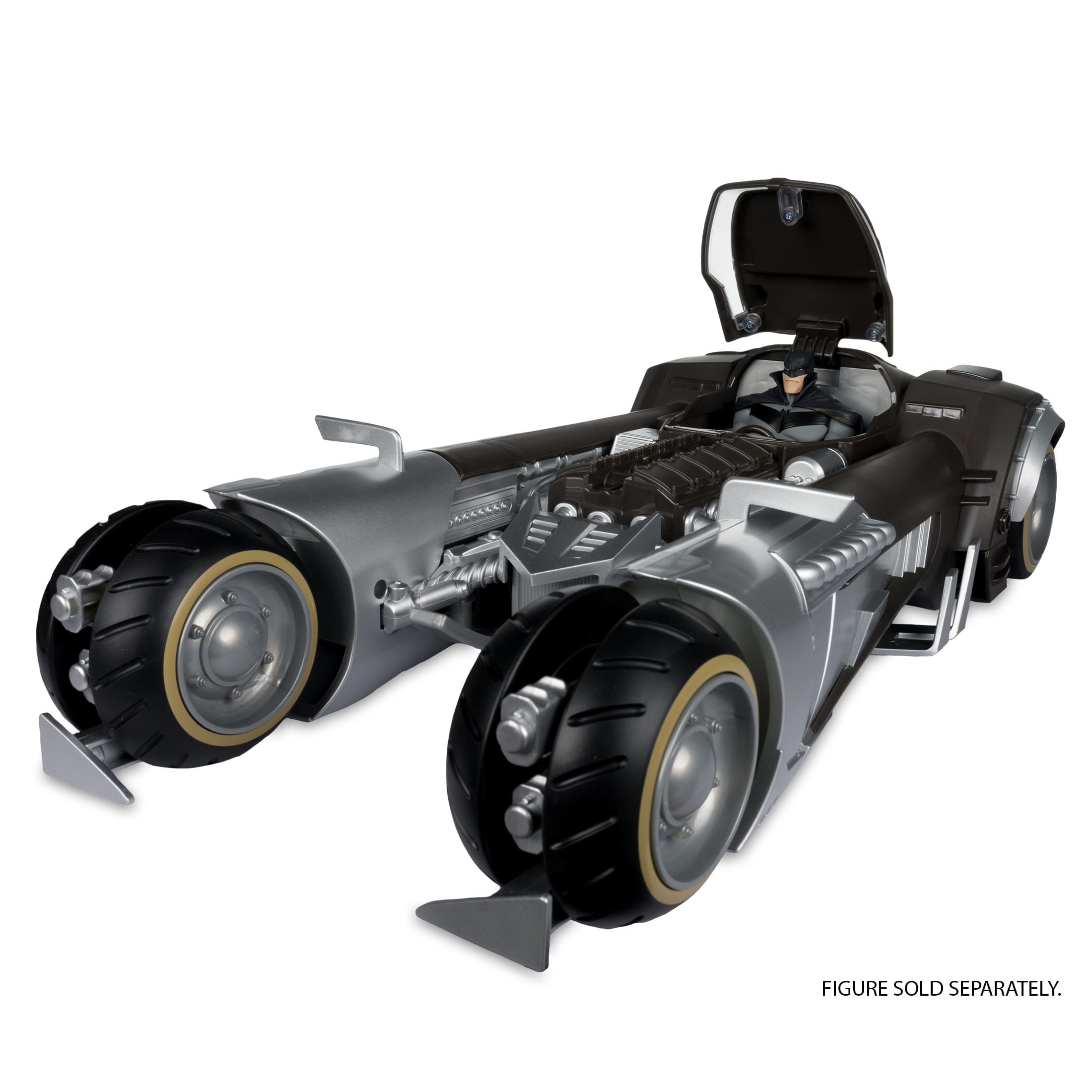 DC Multiverse: White Knight Batmobile (Gold Label)-Actionfiguren-McFarlane Toys-Mighty Underground