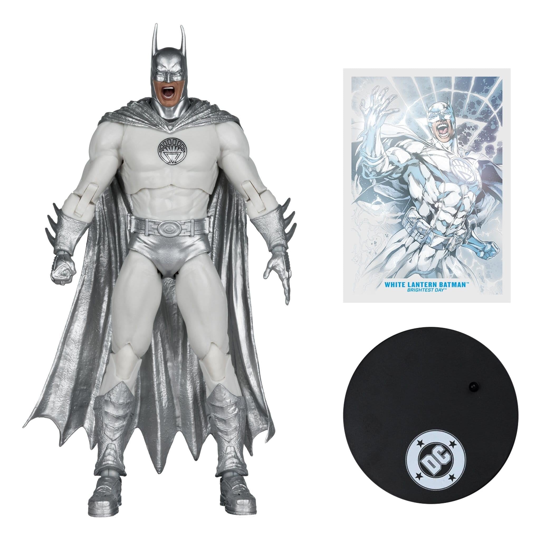 DC Multiverse: White Lantern Batman (Brightest Day) (Red Platinum Edition)-Actionfiguren-McFarlane Toys-Mighty Underground