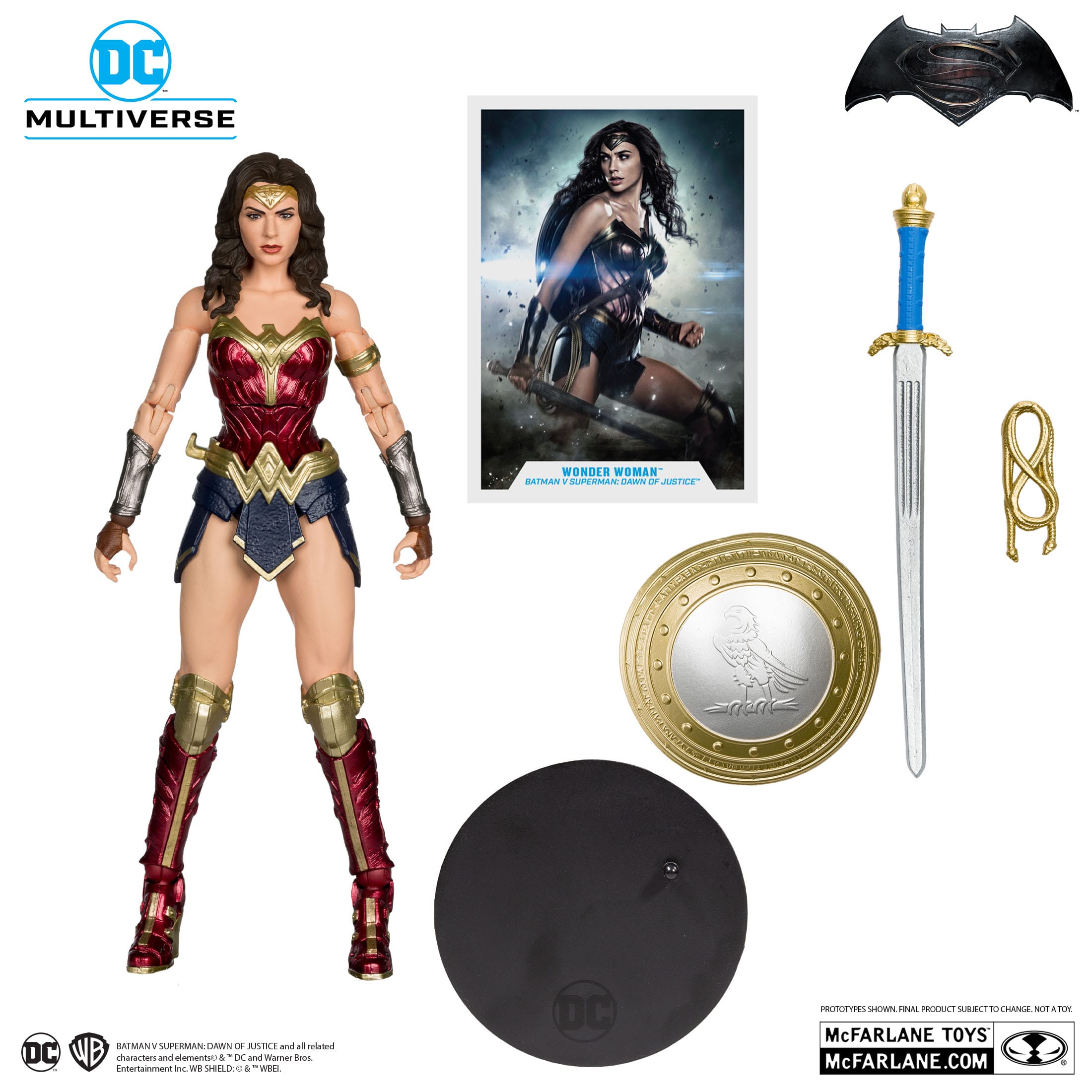 DC Multiverse: Wonder Woman (BvS: Dawn of Justice)-Actionfiguren-McFarlane Toys-Mighty Underground