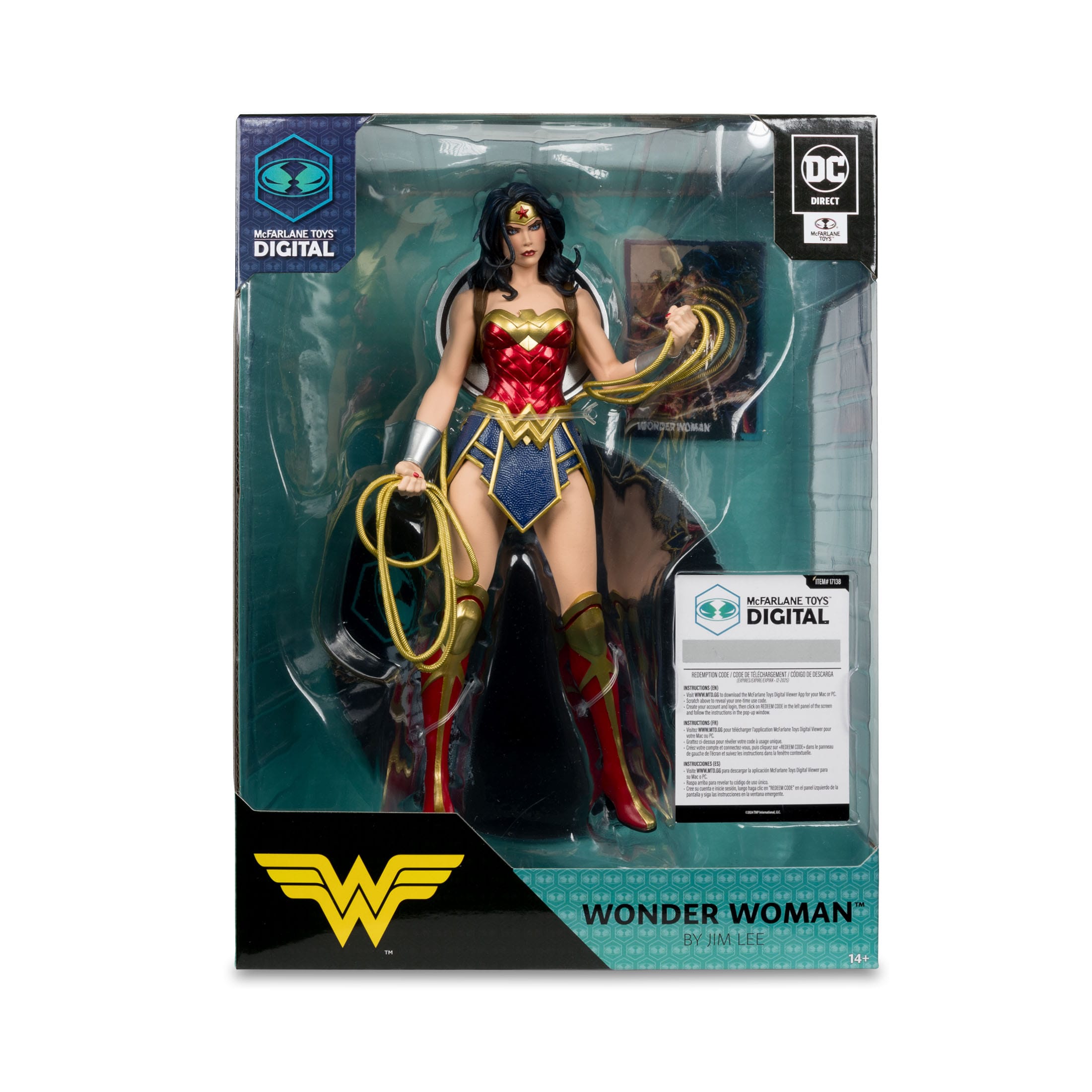 DC Multiverse: Wonder Woman by Jim Lee (McFarlane Digital) - 30 cm Statue-Statue-McFarlane Toys-Mighty Underground