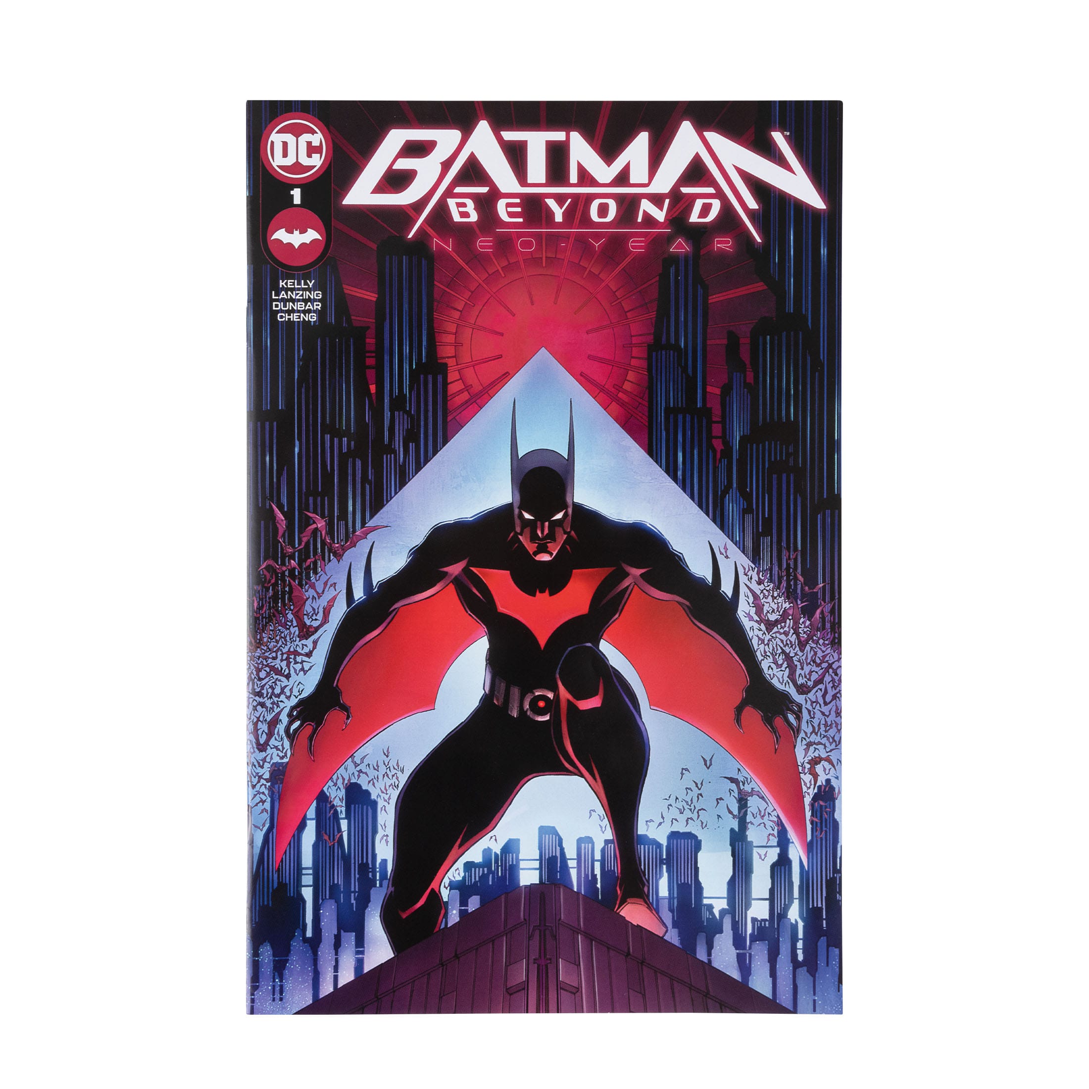 DC Page Punchers: Batman Beyond - Actionfigur & Comic - 8 cm-Actionfiguren-McFarlane Toys-Mighty Underground