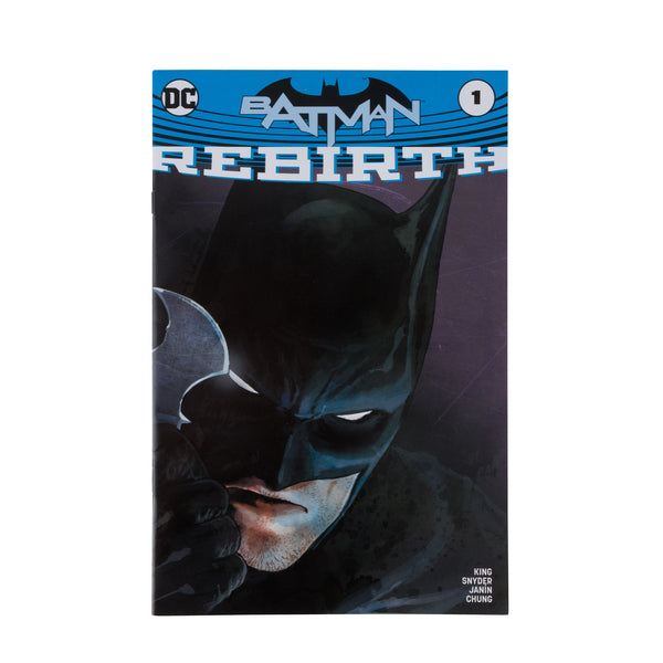 DC Page Punchers: Batman (Rebirth) - Actionfigur & Comic - 8 cm-Actionfiguren-McFarlane Toys-Mighty Underground