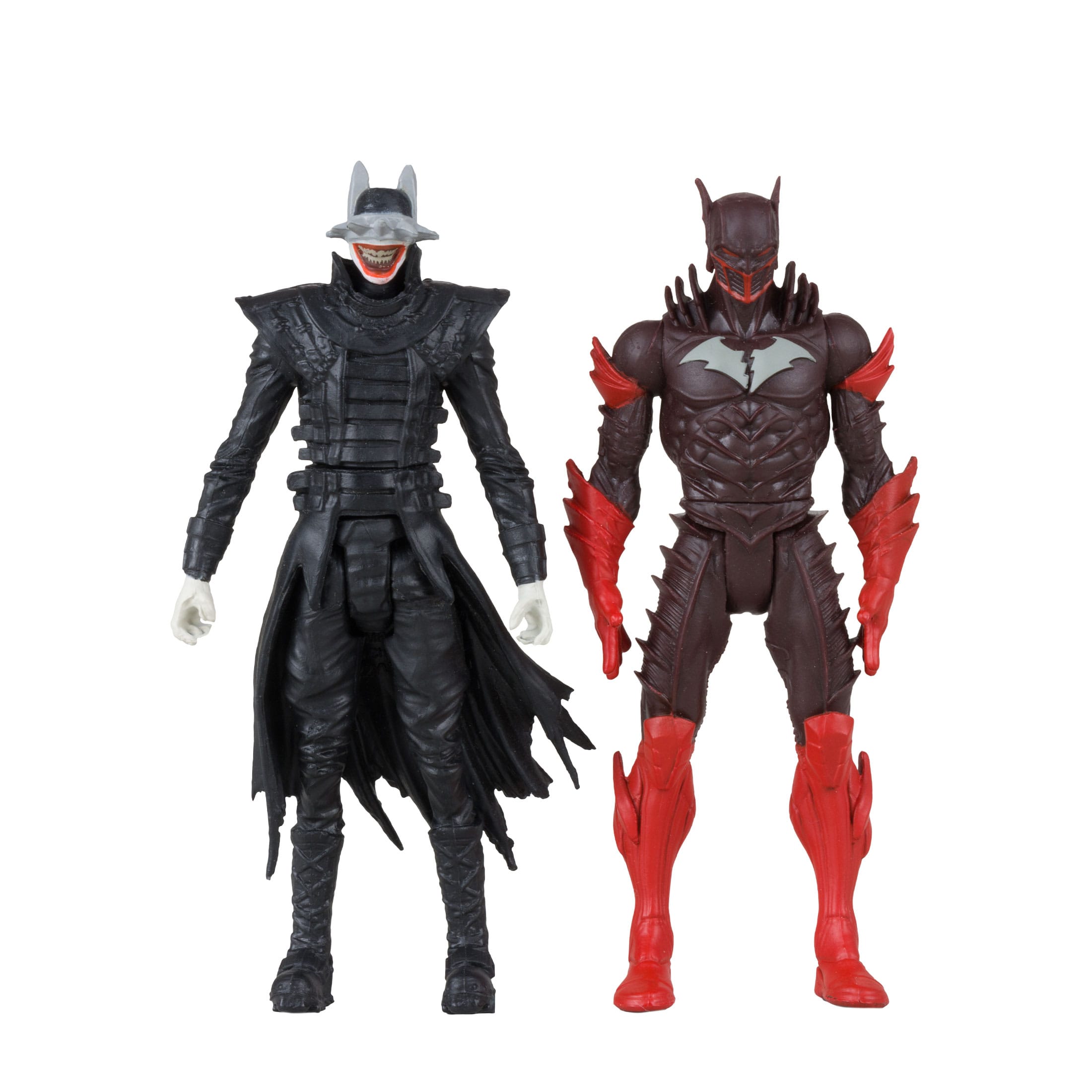 DC Page Punchers: Batman Who Laughs & Red Death (Dark Nights Metal #1) - Actionfigur & Comic - 8 cm-Actionfiguren-McFarlane Toys-Mighty Underground