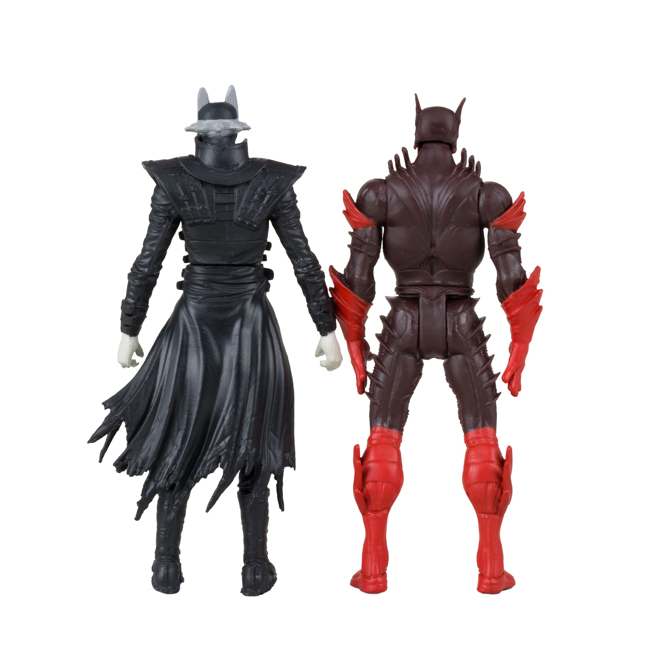 DC Page Punchers: Batman Who Laughs & Red Death (Dark Nights Metal #1) - Actionfigur & Comic - 8 cm-Actionfiguren-McFarlane Toys-Mighty Underground