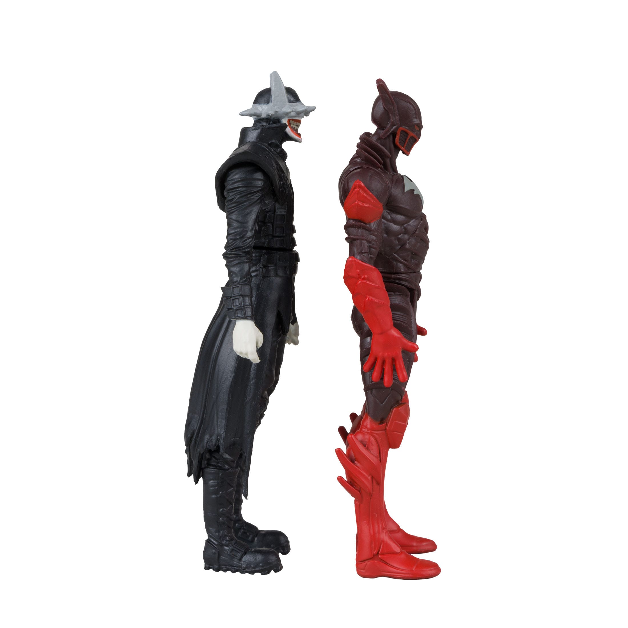 DC Page Punchers: Batman Who Laughs & Red Death (Dark Nights Metal #1) - Actionfigur & Comic - 8 cm-Actionfiguren-McFarlane Toys-Mighty Underground