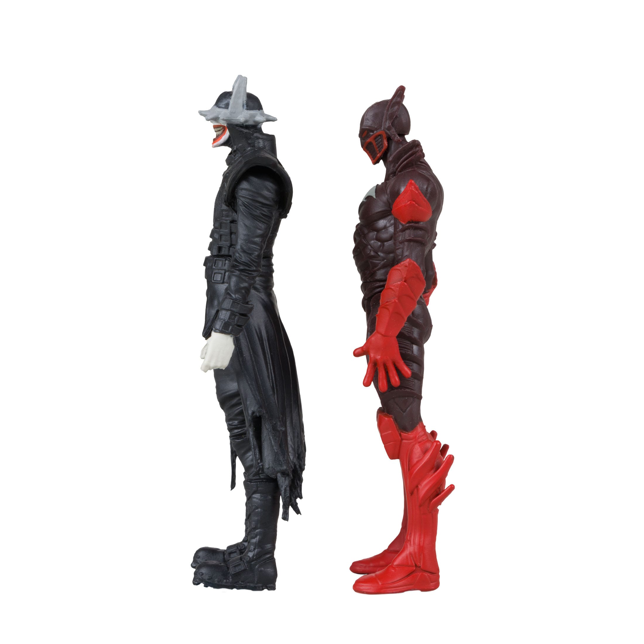 DC Page Punchers: Batman Who Laughs & Red Death (Dark Nights Metal #1) - Actionfigur & Comic - 8 cm-Actionfiguren-McFarlane Toys-Mighty Underground