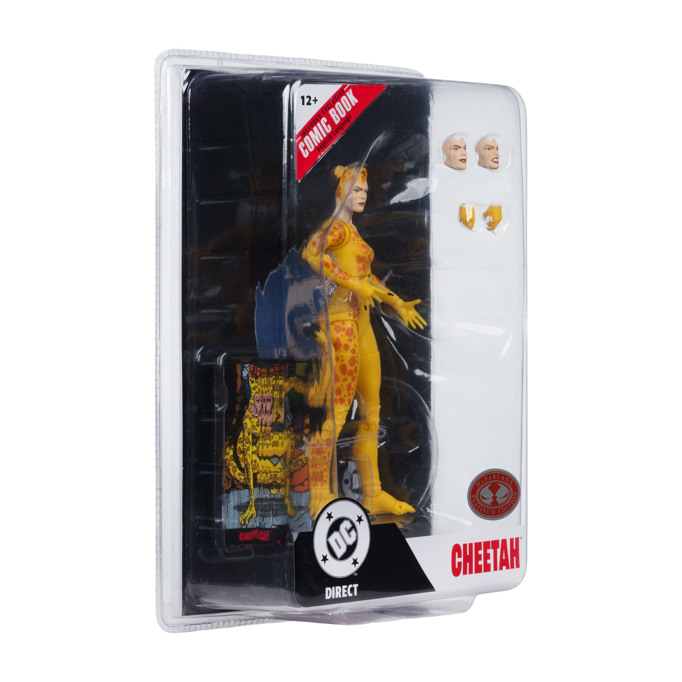 DC Page Punchers: Cheetah (Crisis on Infinite Earths) Actionfigur & Comic - 7 inch-Actionfiguren-McFarlane Toys-Mighty Underground