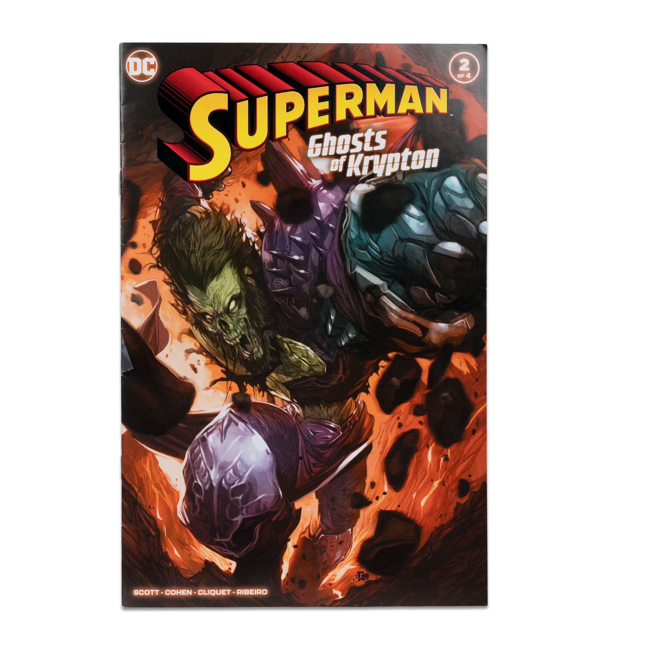 DC Page Punchers: Ghost of Zod (Ghosts of Krypton) - Actionfigur & Comic - 7 inch-Actionfiguren-McFarlane Toys-Mighty Underground