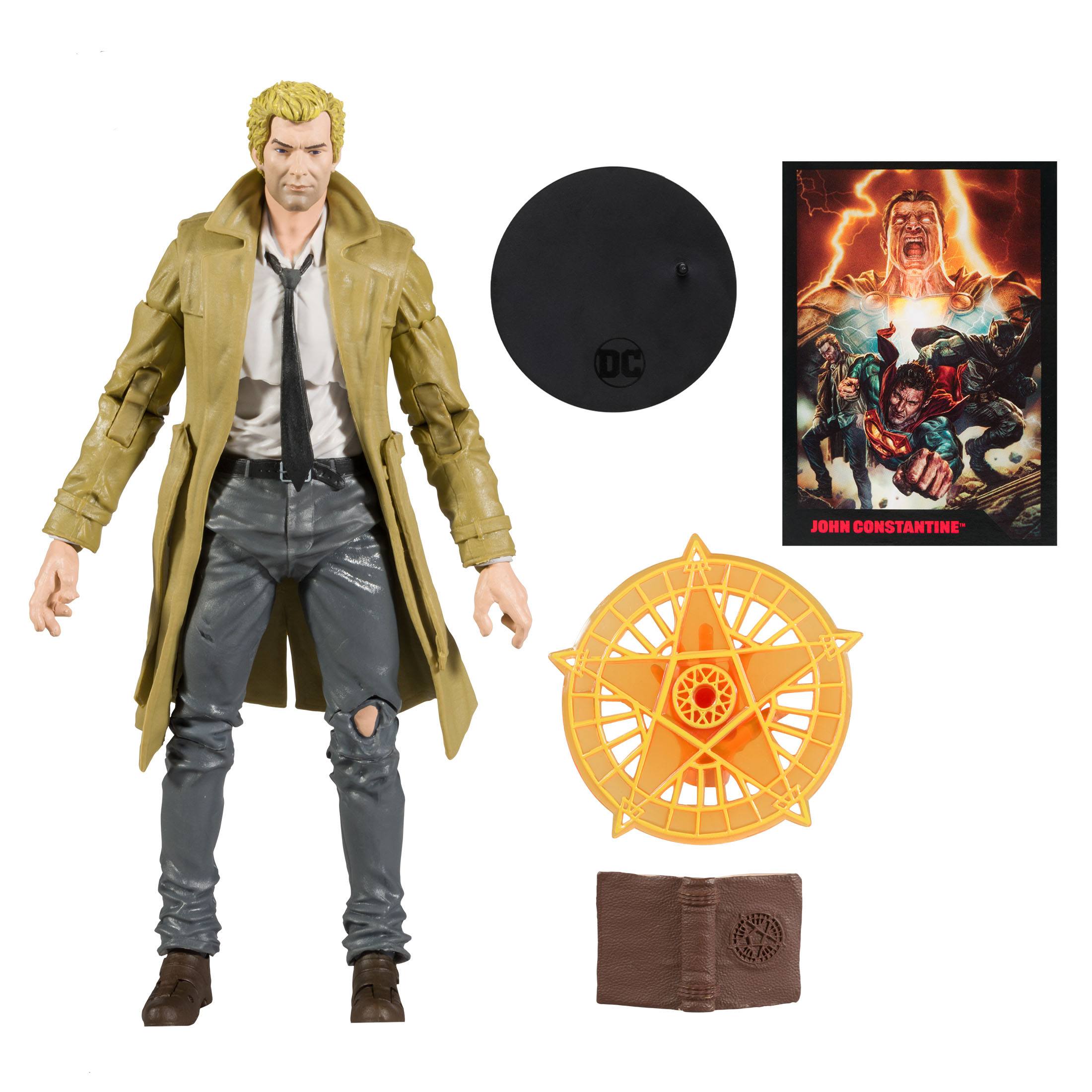 DC Page Punchers: John Constantine - Actionfigur & Comic - 7 inch-Actionfiguren-McFarlane Toys-Mighty Underground