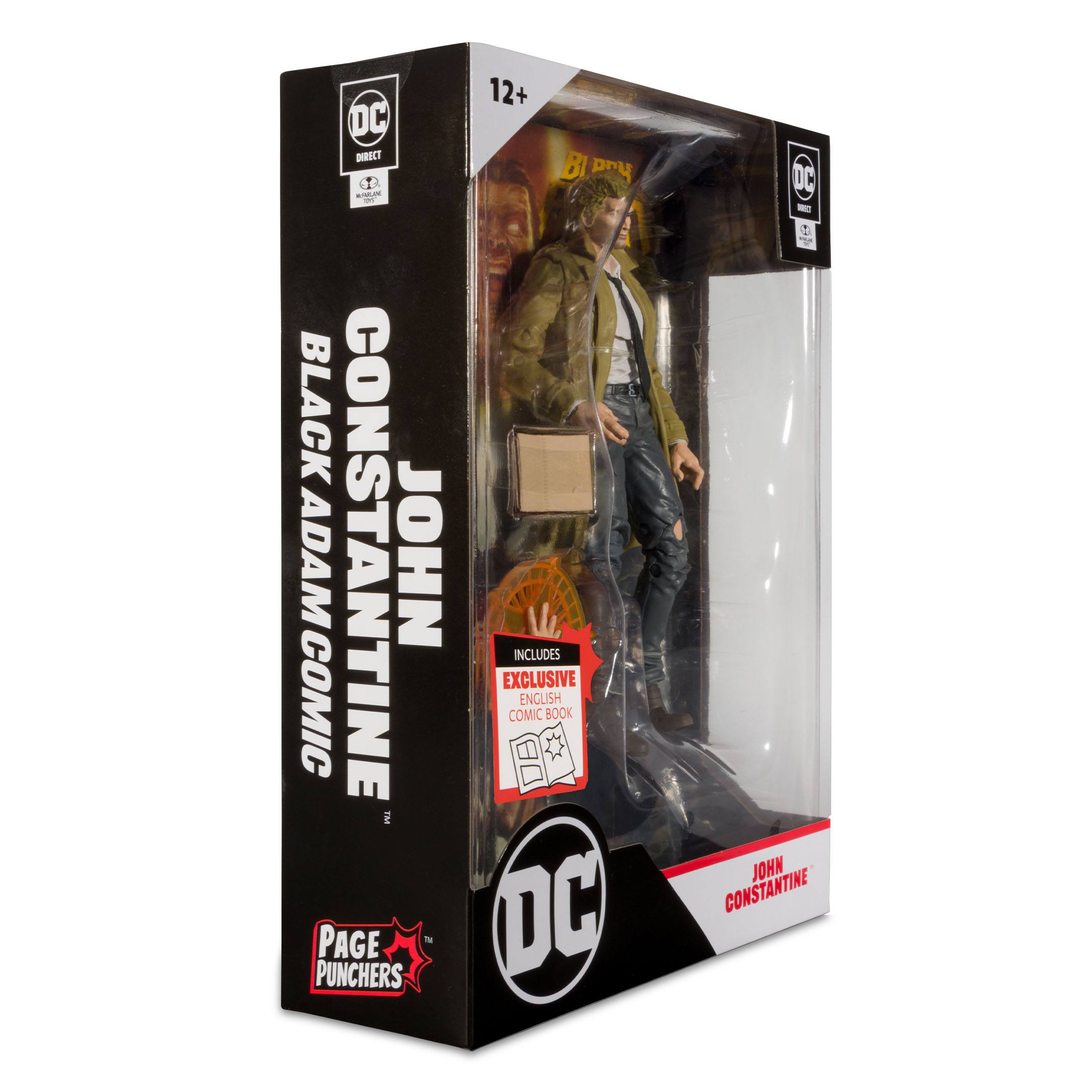 DC Page Punchers: John Constantine - Actionfigur & Comic - 7 inch-Actionfiguren-McFarlane Toys-Mighty Underground