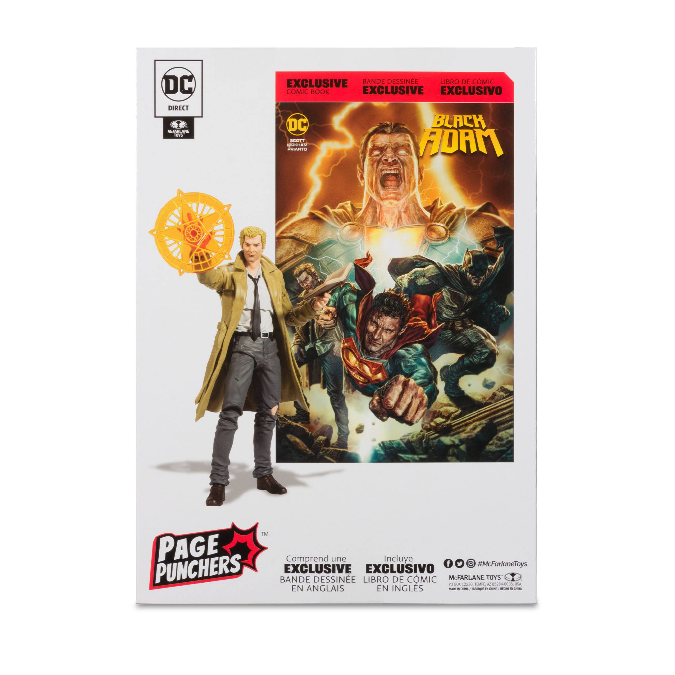 DC Page Punchers: John Constantine - Actionfigur & Comic - 7 inch-Actionfiguren-McFarlane Toys-Mighty Underground