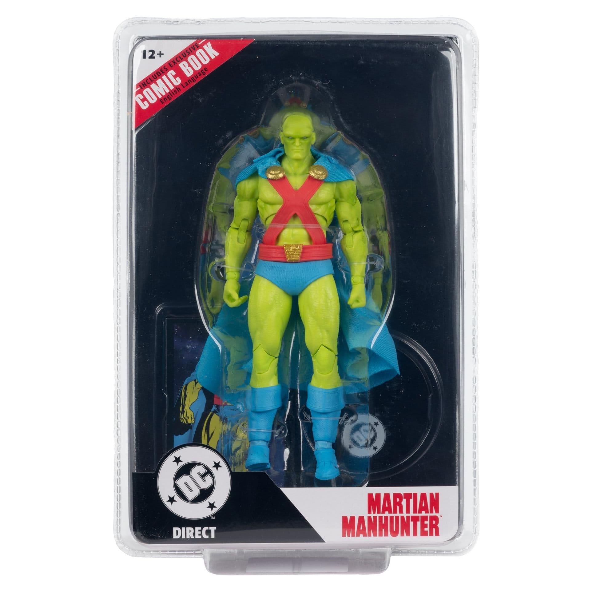 DC Page Punchers: Martian Manhunter (Justice League #77) Actionfigur & Comic - 7 inch-Actionfiguren-McFarlane Toys-Mighty Underground