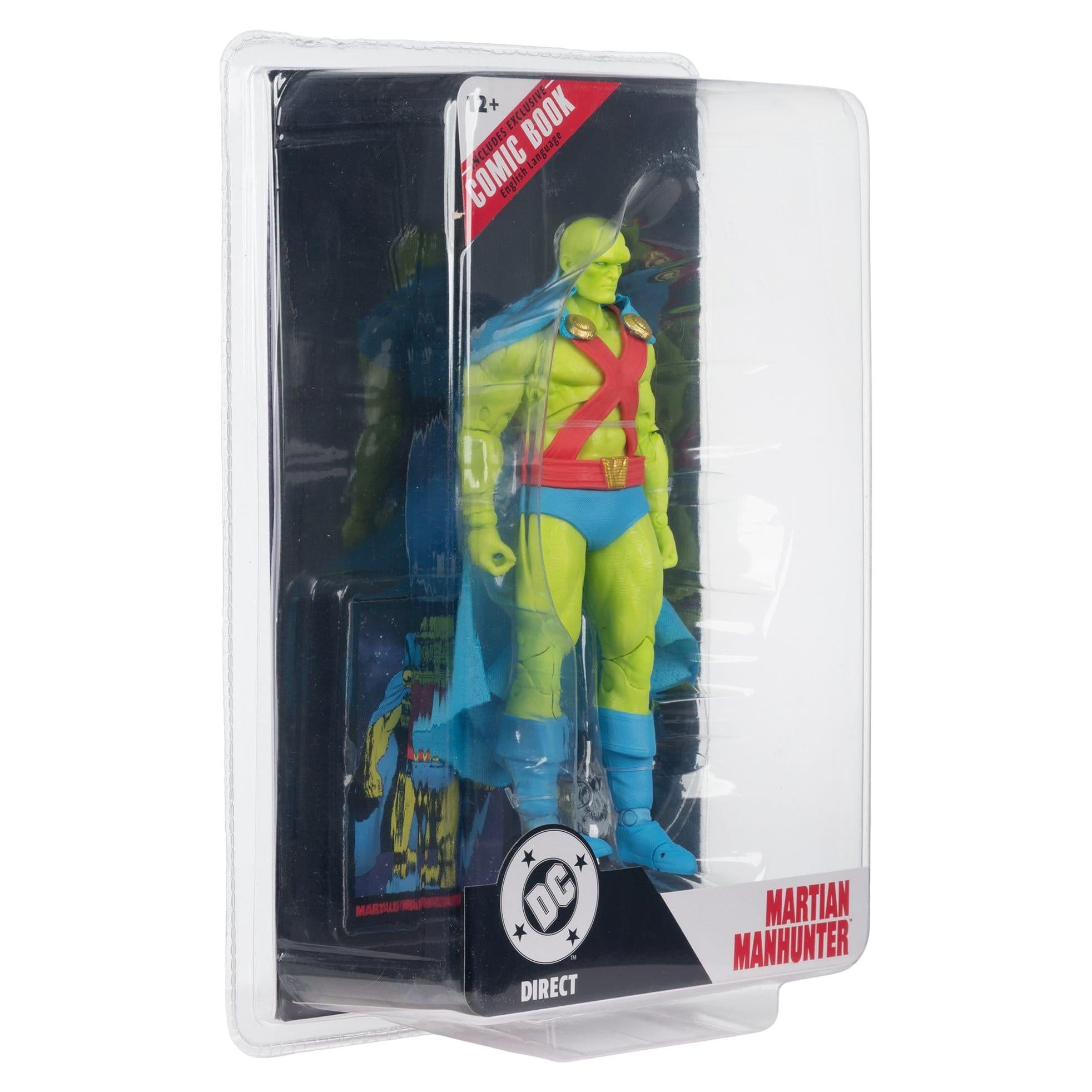 DC Page Punchers: Martian Manhunter (Justice League #77) Actionfigur & Comic - 7 inch-Actionfiguren-McFarlane Toys-Mighty Underground