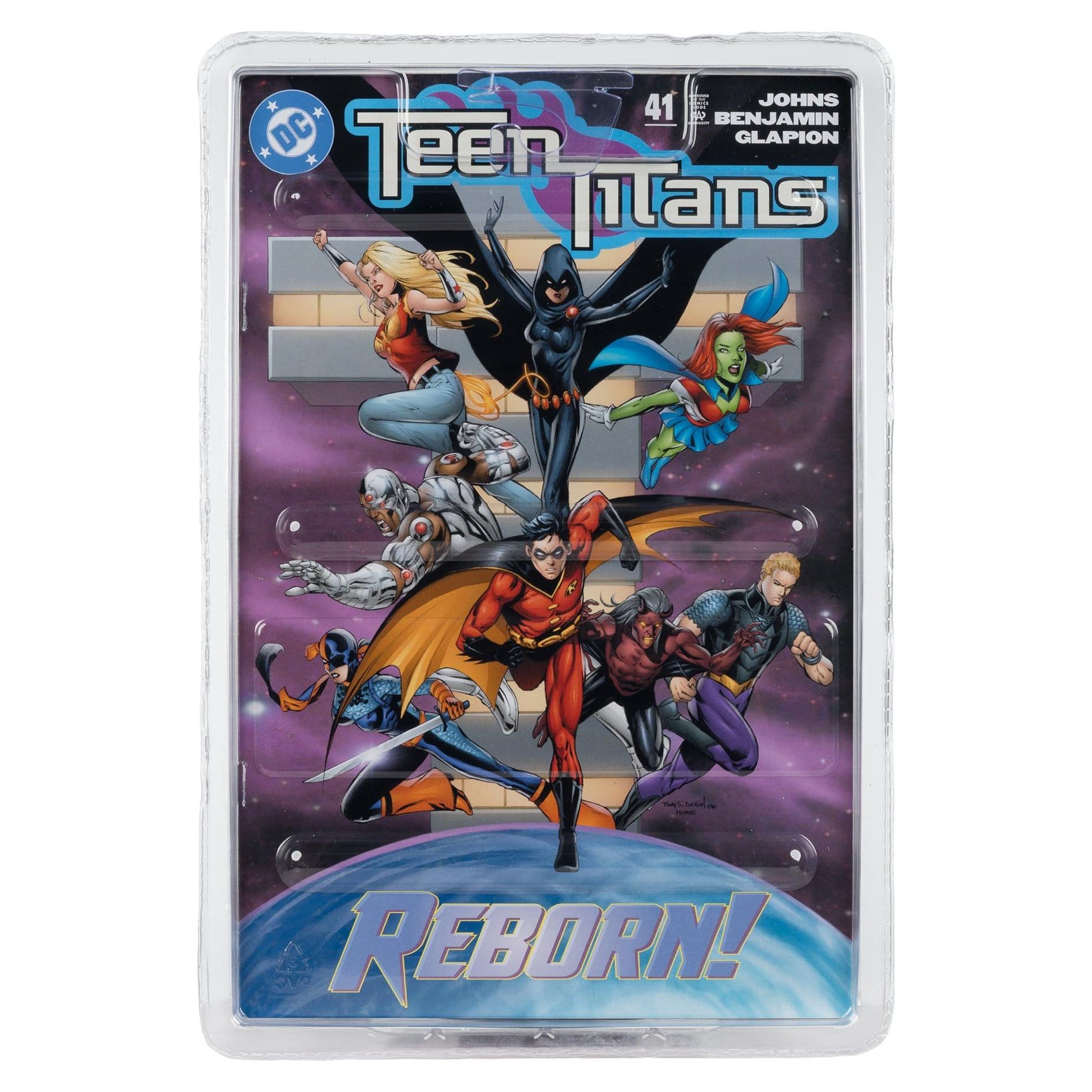 DC Page Punchers: Miss Martian (Teen Titans #41) Actionfigur & Comic - 7 inch-Actionfiguren-McFarlane Toys-Mighty Underground