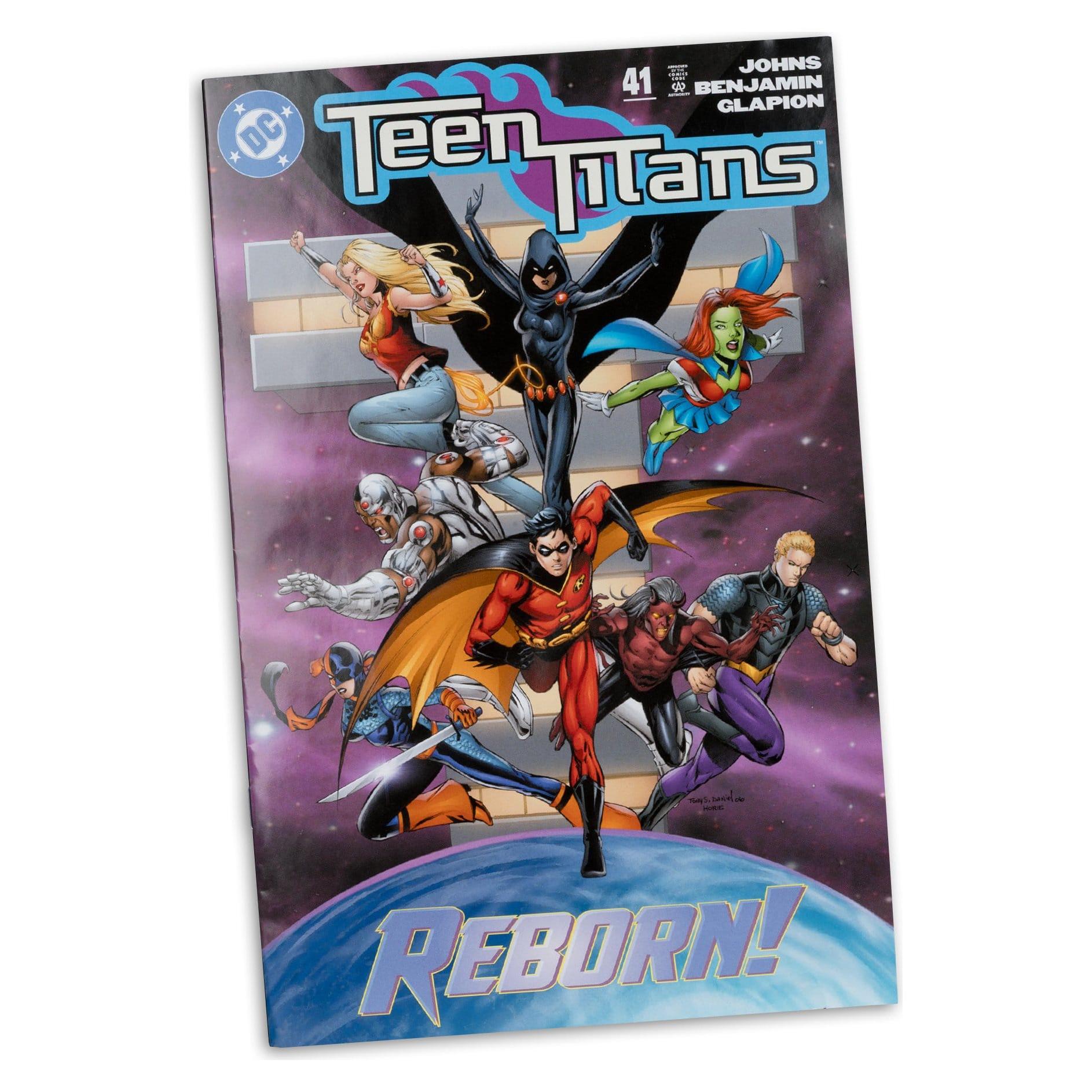 DC Page Punchers: Miss Martian (Teen Titans #41) Actionfigur & Comic - 7 inch-Actionfiguren-McFarlane Toys-Mighty Underground
