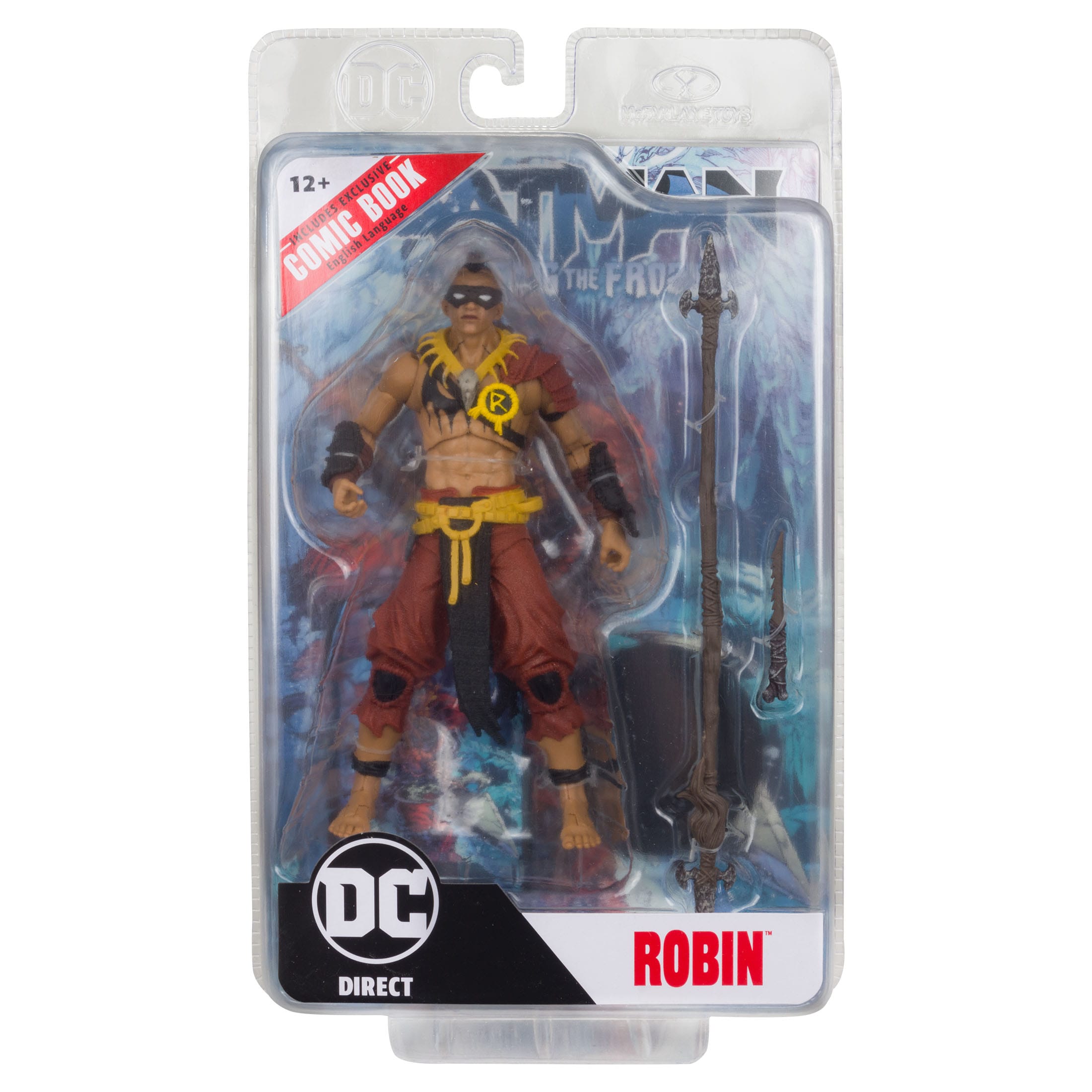 DC Page Punchers: Robin (Batman: Fighting The Frozen) - Actionfigur & Comic - 7 inch-Actionfiguren-McFarlane Toys-Mighty Underground