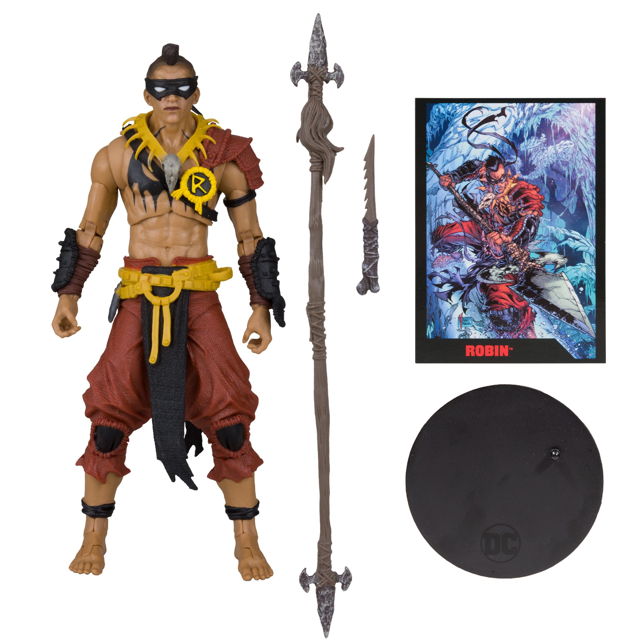 DC Page Punchers: Robin (Batman: Fighting The Frozen) - Actionfigur & Comic - 7 inch-Actionfiguren-McFarlane Toys-Mighty Underground