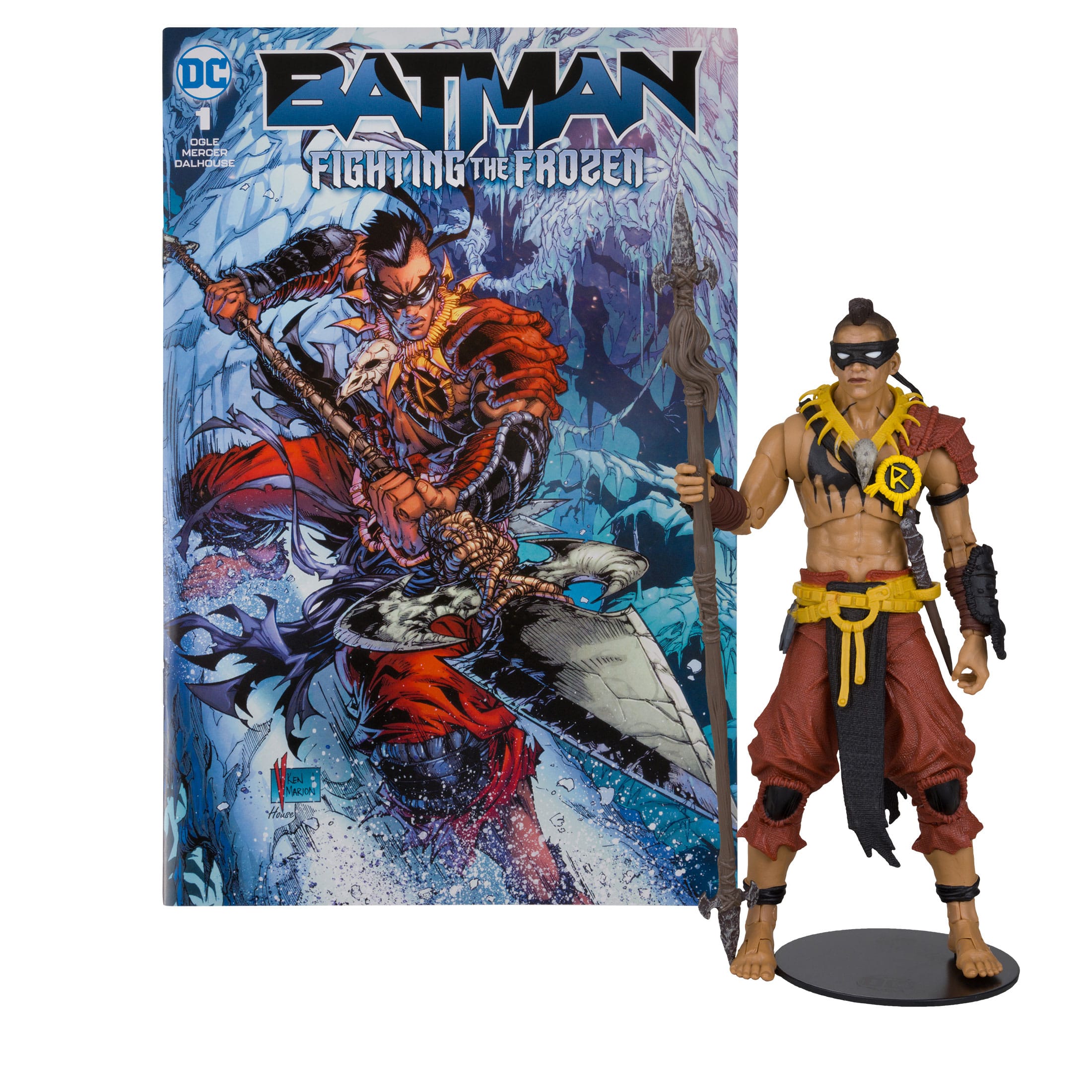 DC Page Punchers: Robin (Batman: Fighting The Frozen) - Actionfigur & Comic - 7 inch-Actionfiguren-McFarlane Toys-Mighty Underground