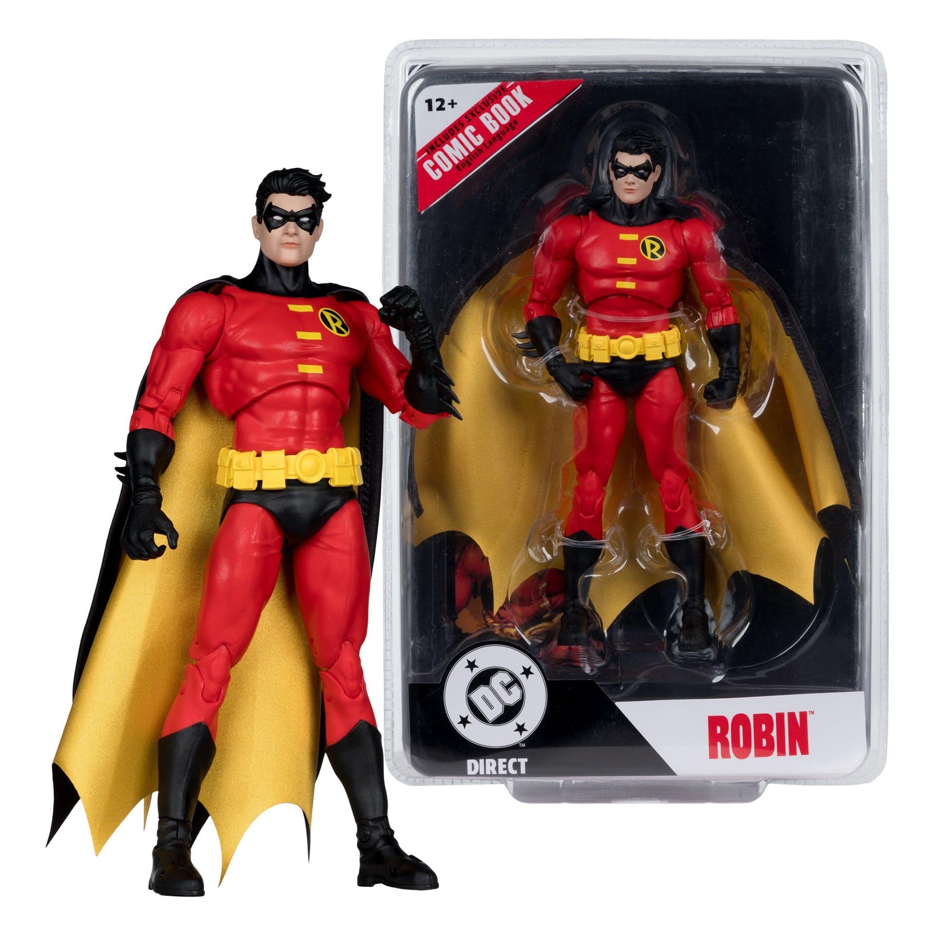 DC Page Punchers: Robin (Teen Titans #41) Actionfigur & Comic - 7 inch-Actionfiguren-McFarlane Toys-Mighty Underground