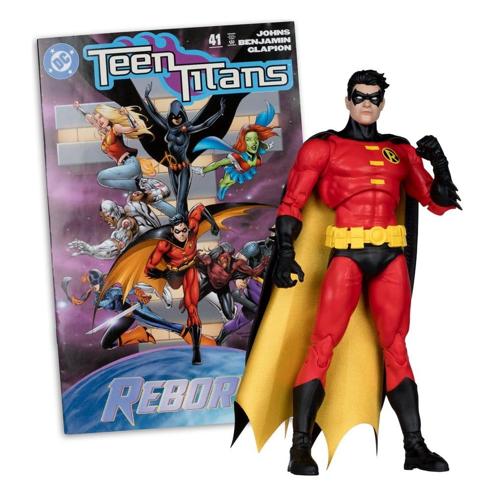 DC Page Punchers: Robin (Teen Titans #41) Actionfigur & Comic - 7 inch-Actionfiguren-McFarlane Toys-Mighty Underground