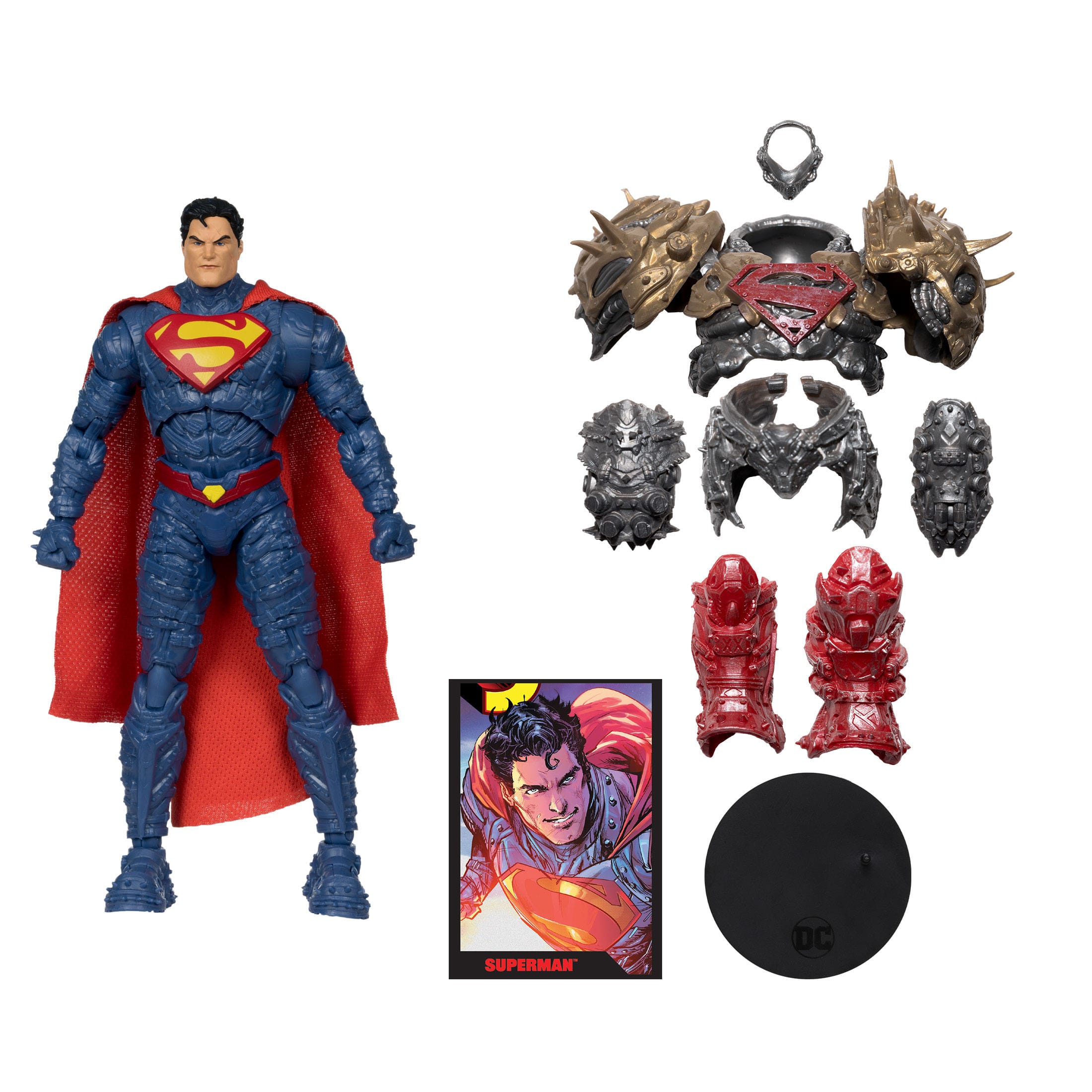 DC Page Punchers: Superman (Ghosts of Krypton) - Actionfigur & Comic - 7 inch-Actionfiguren-McFarlane Toys-Mighty Underground