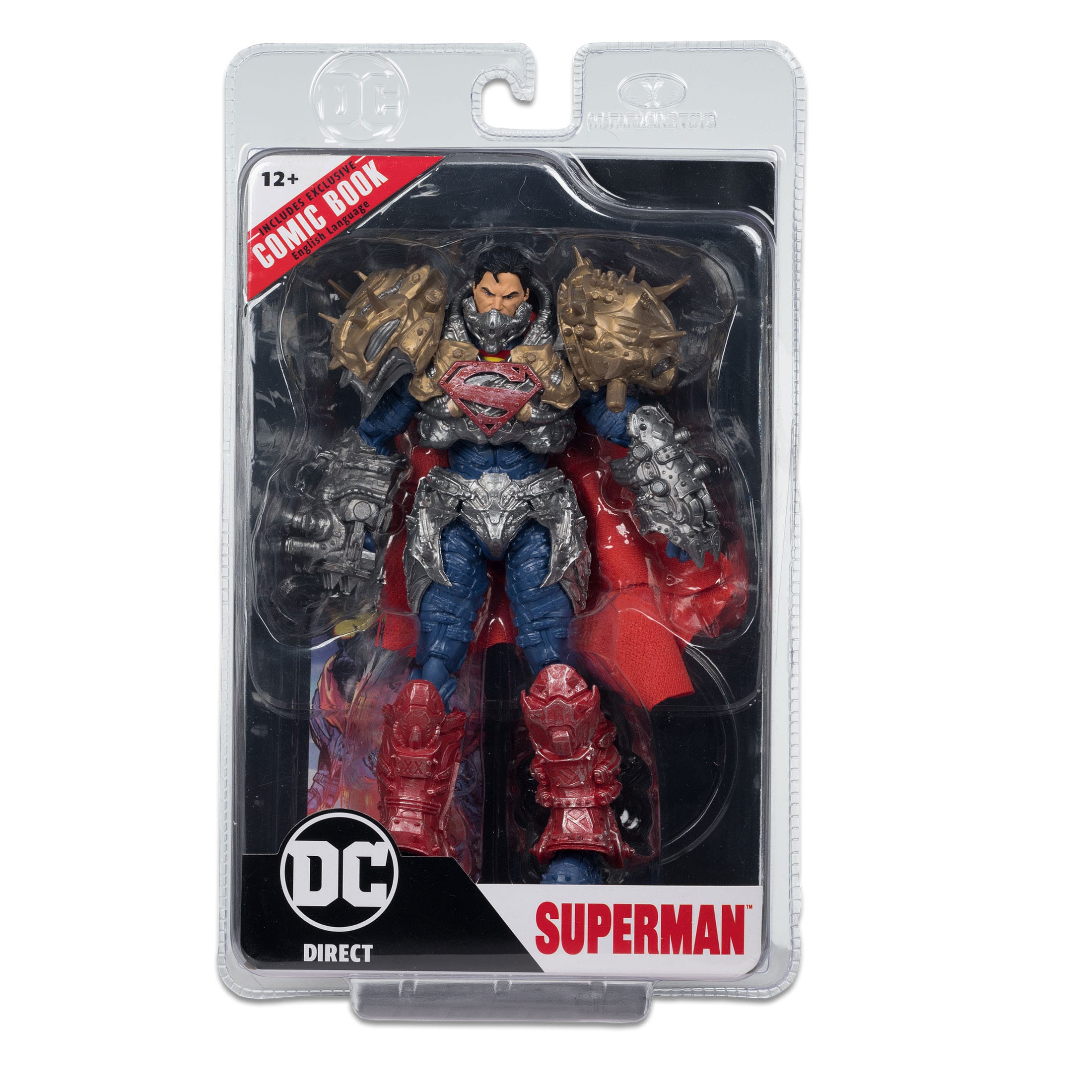 DC Page Punchers: Superman (Ghosts of Krypton) - Actionfigur & Comic - 7 inch-Actionfiguren-McFarlane Toys-Mighty Underground