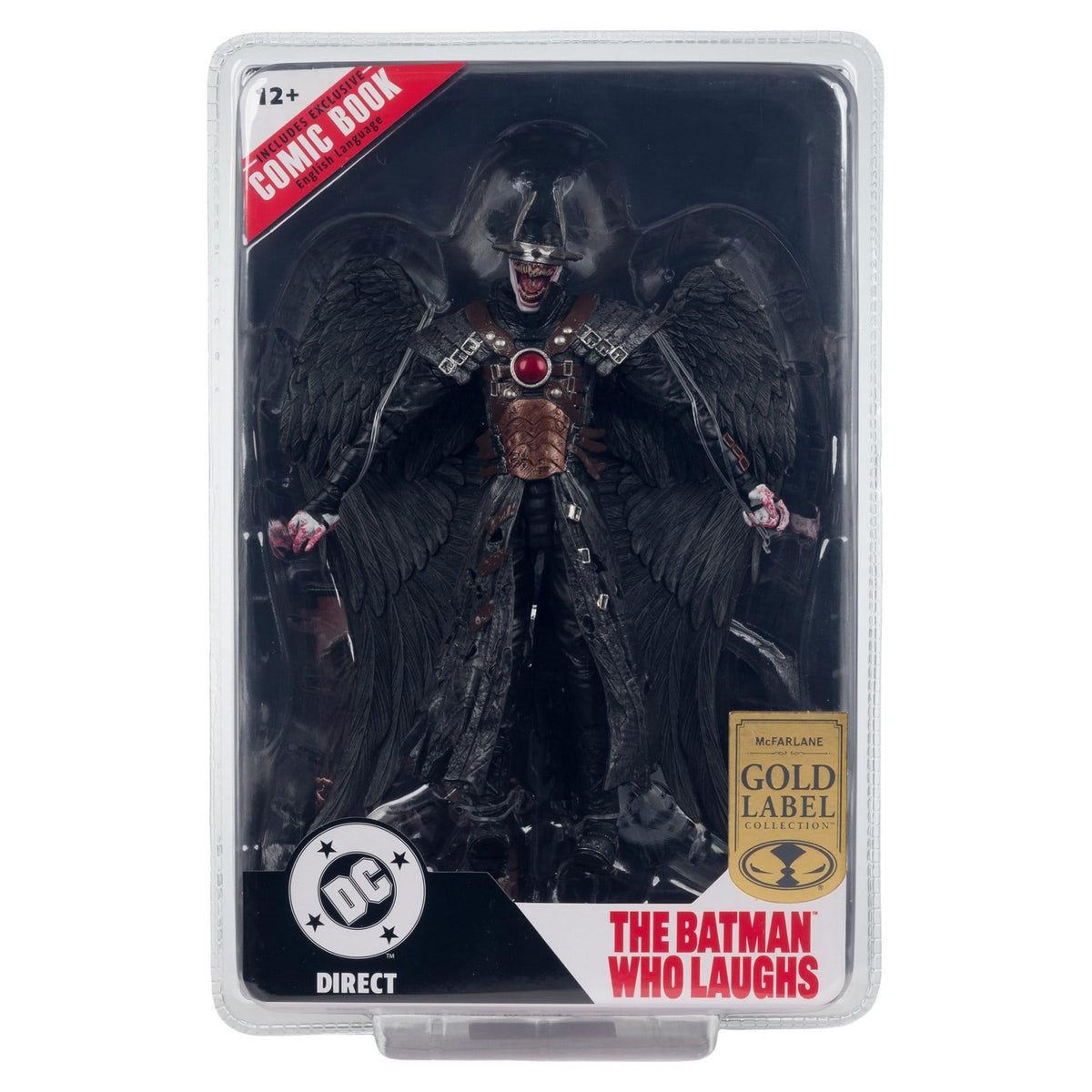 DC Page Punchers: The Batman Who Laughs (Hawkman #18) Actionfigur & Comic - 7 inch-Actionfiguren-McFarlane Toys-Mighty Underground