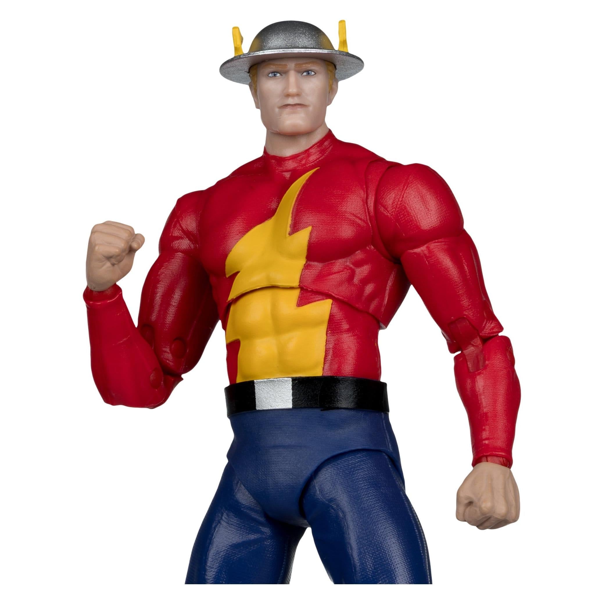 DC Page Punchers: The Flash Jay Garrick (The Flash #123) (Red Platinum Edition) Actionfigur & Comic - 7 inch-Actionfiguren-McFarlane Toys-Mighty Underground