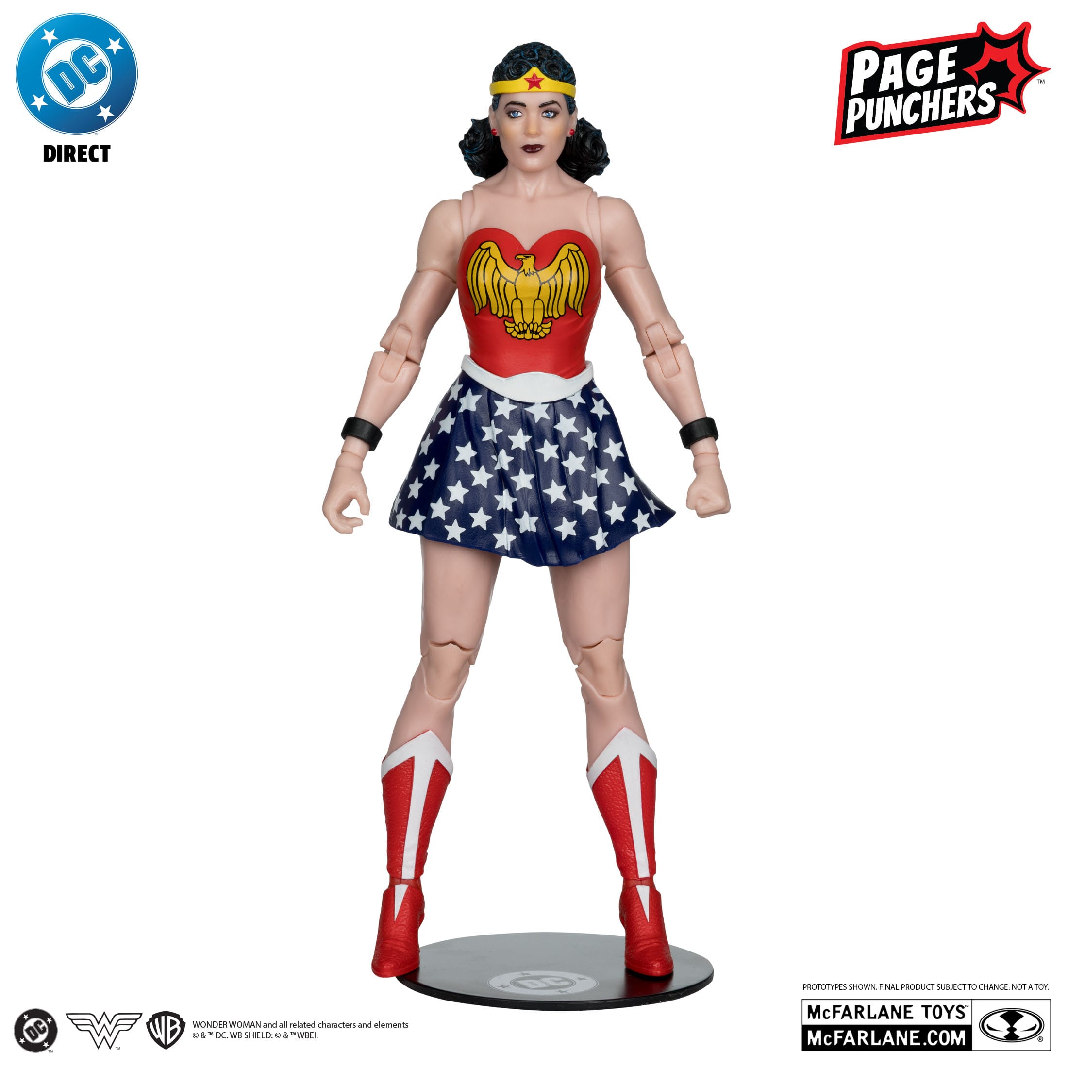 DC Page Punchers: Wonder Woman (Wonder Woman #1) - Actionfigur & Comic - 7 inch-Actionfiguren-McFarlane Toys-Mighty Underground