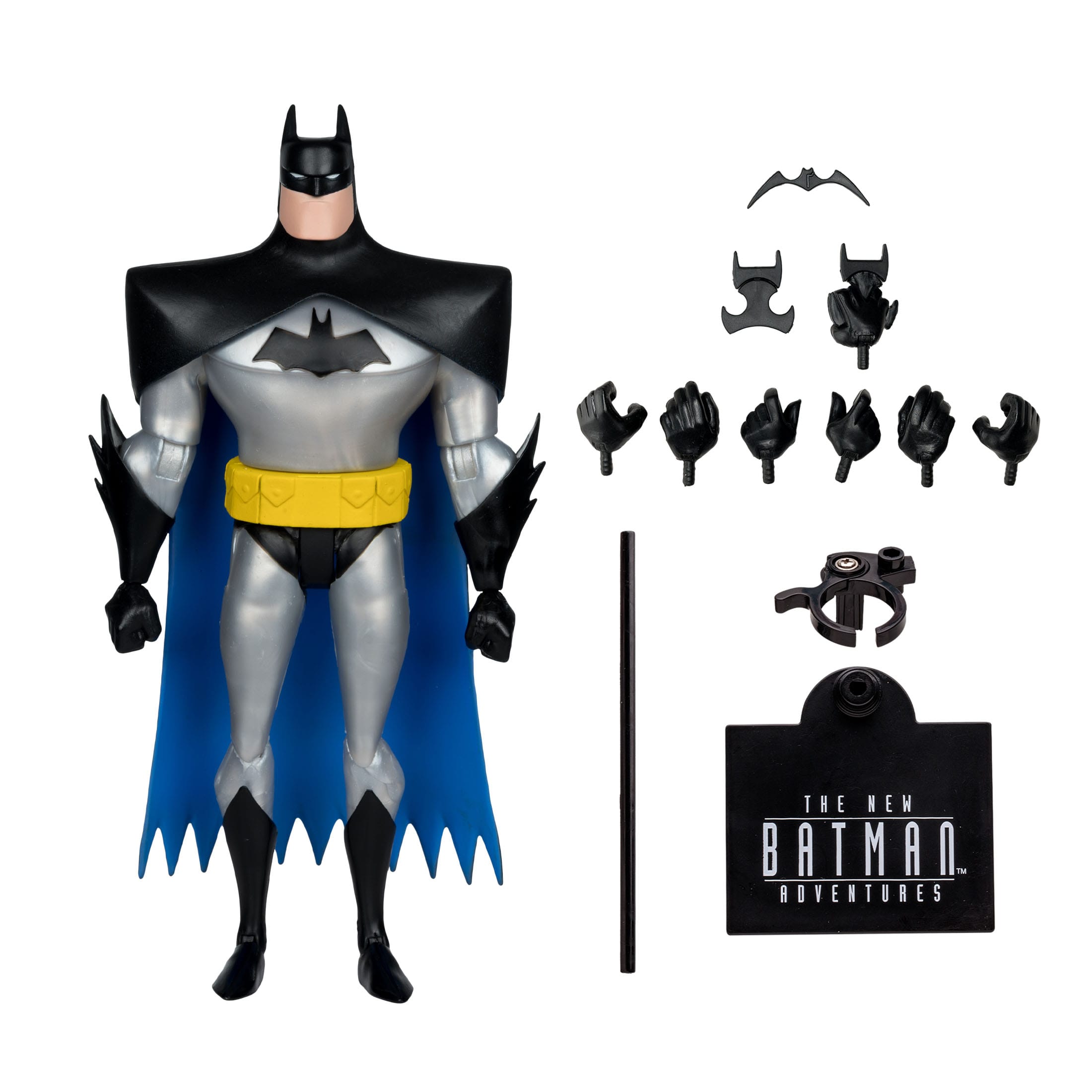 DC The New Batman Adventures: Batman (Silver)-Actionfiguren-McFarlane Toys-Mighty Underground