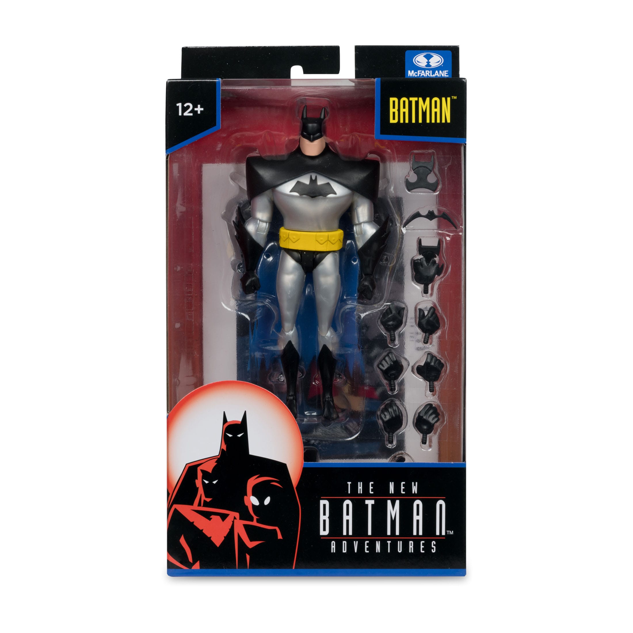 DC The New Batman Adventures: Batman (Silver)-Actionfiguren-McFarlane Toys-Mighty Underground