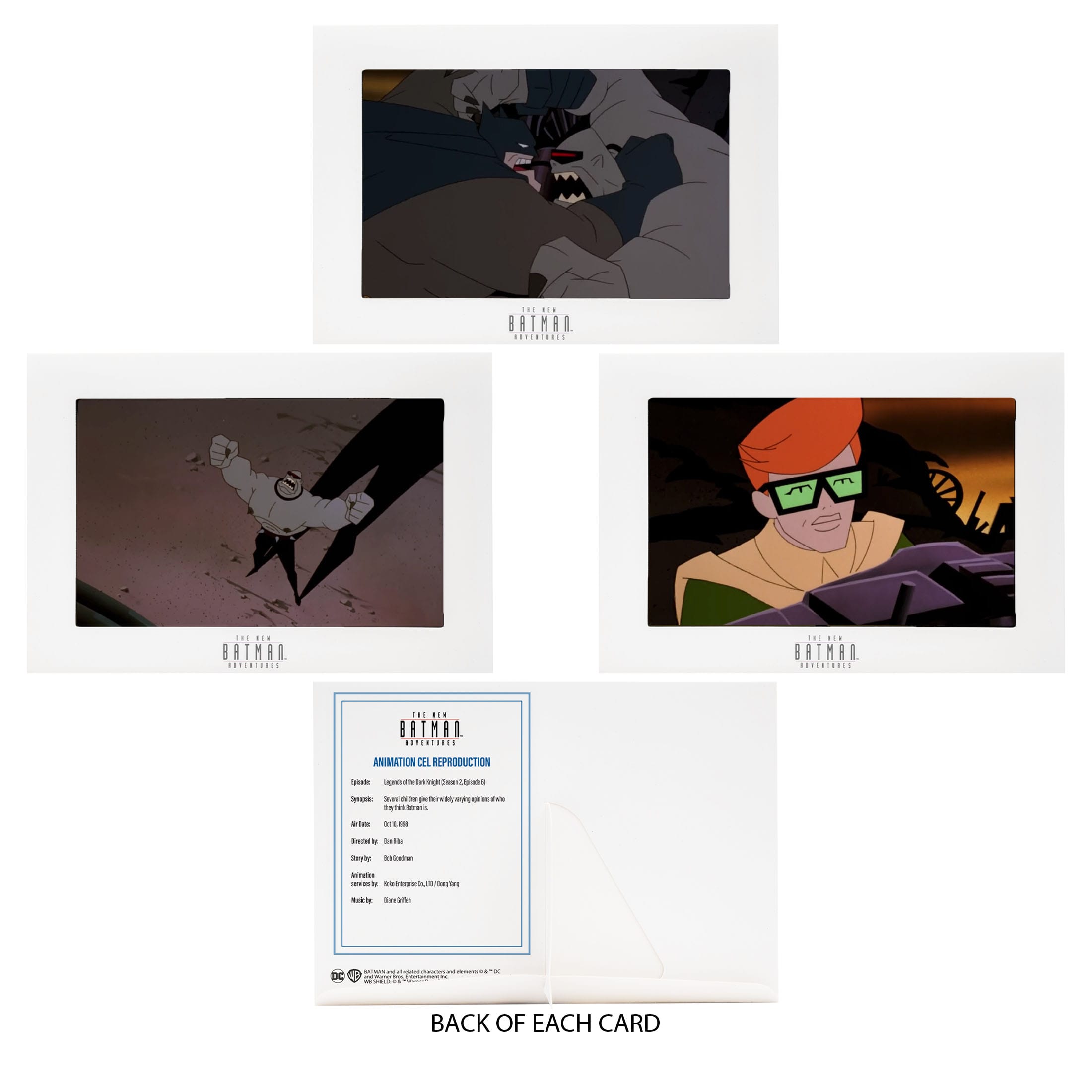 DC The New Batman Adventures: Pack Legends of the Dark Knight - 3-Pack-Actionfiguren-McFarlane Toys-Mighty Underground